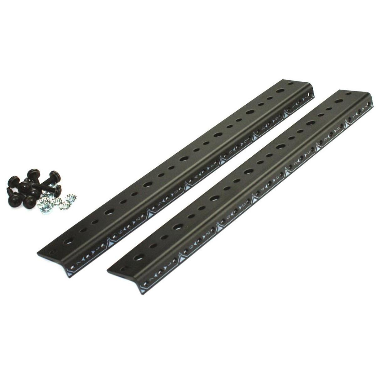 

Lowell Manufacturing RRTF-14 14U Additional Mounting Rail with Thin-Flange, Pair