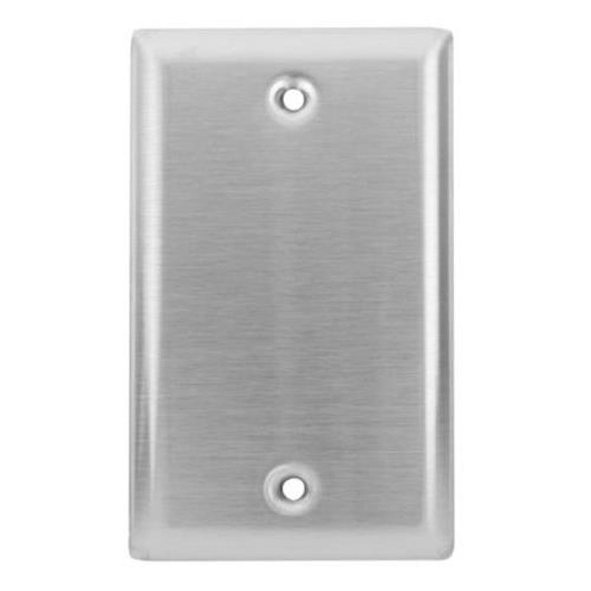 

Lowell Manufacturing S1 Blank One-Gang Stainless Steel Wall Plate