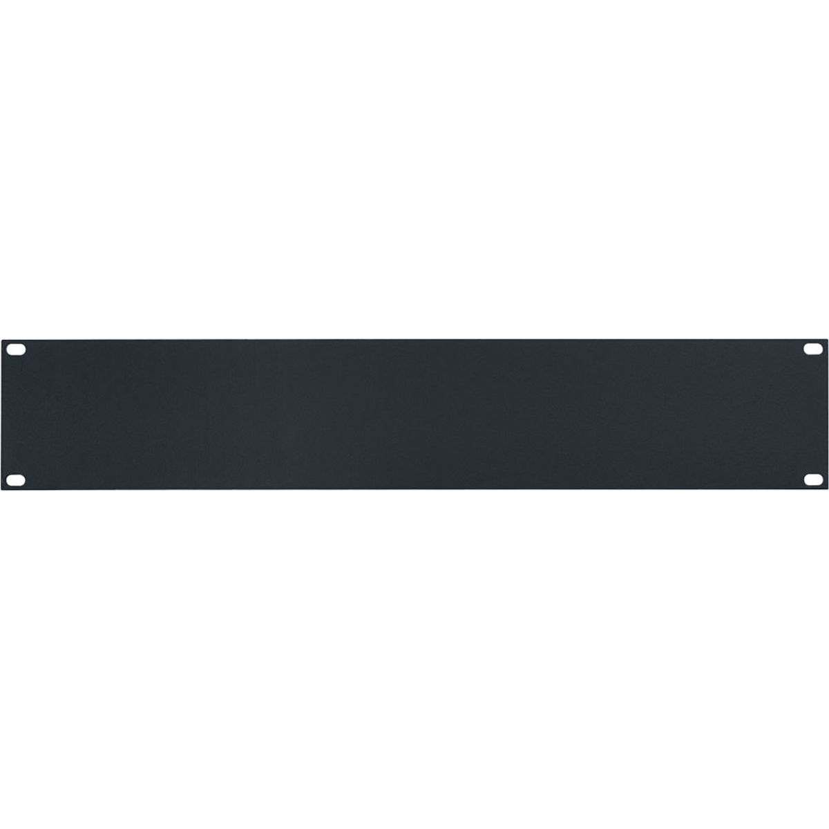 

Lowell Manufacturing SEFP-2 2U 14 Gauge Blank Steel Rackmount Flat Panel, Black