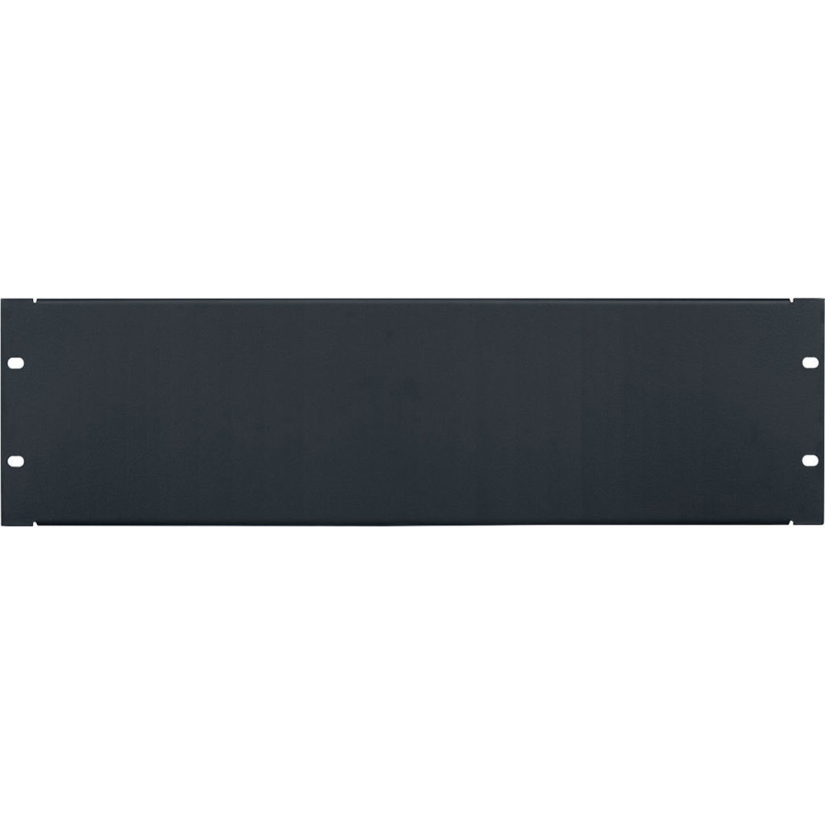 

Lowell Manufacturing SEP-3 3U Steel Rackmount Blank Panel with Flange, Black