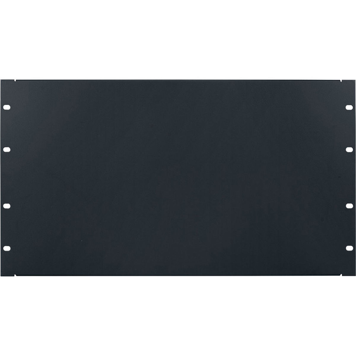 

Lowell Manufacturing SEP-6 6U Steel Rackmount Blank Panel with Flange, Black