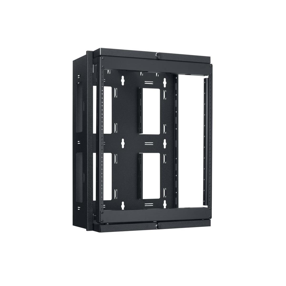 Image of Lowell Manufacturing SGR-1212 12U Swing-Gate Open Frame Rack