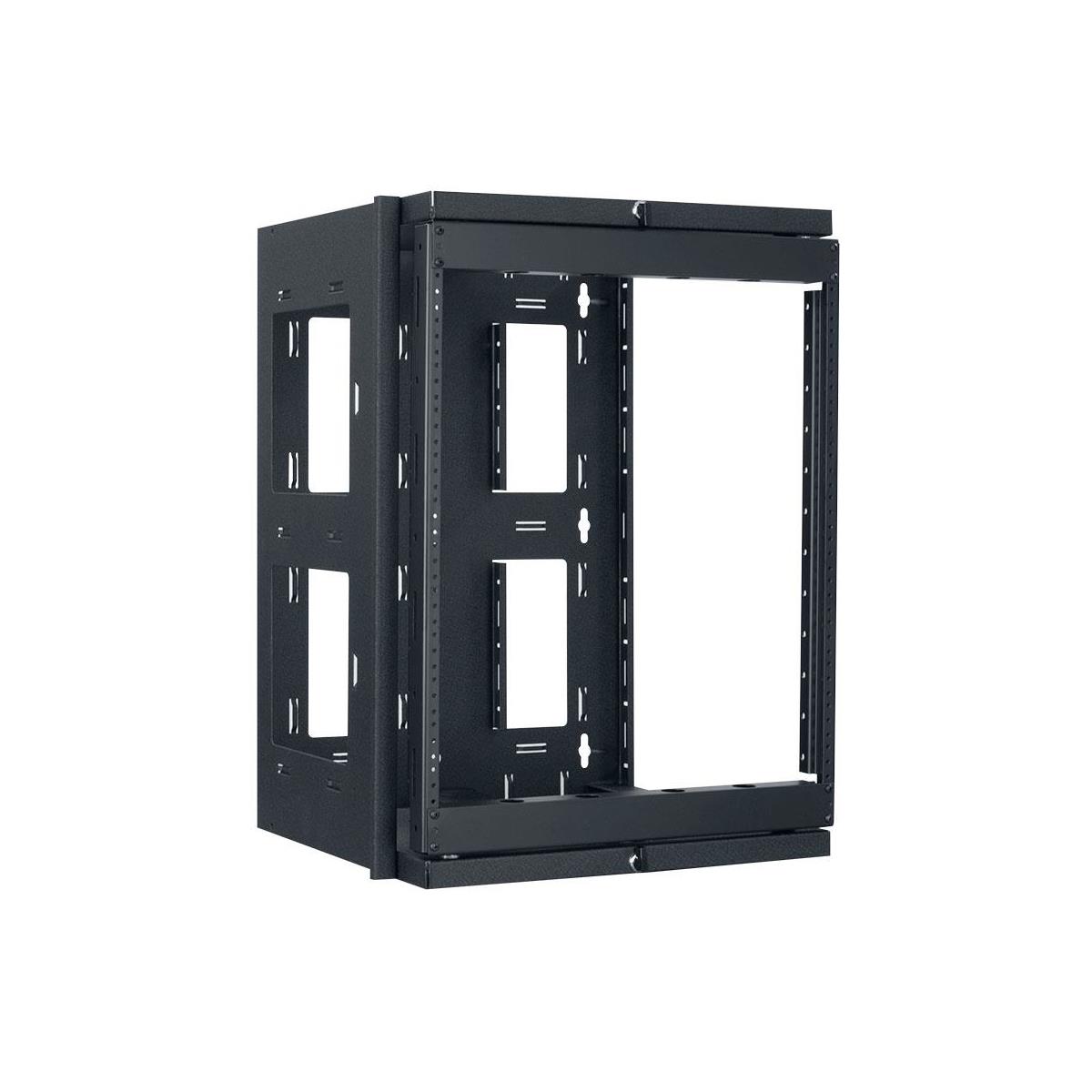Image of Lowell Manufacturing SGR-1218 12U Swing-Gate Open Frame Rack