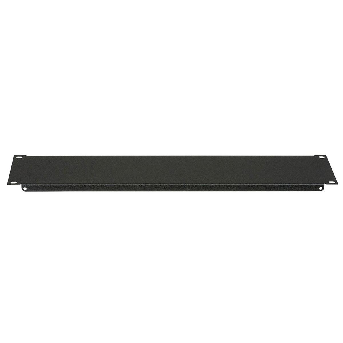 

Lowell Manufacturing SP-2CC 2U Blank Steel Panel, Flange, 12 Pack, Black Wrinkle