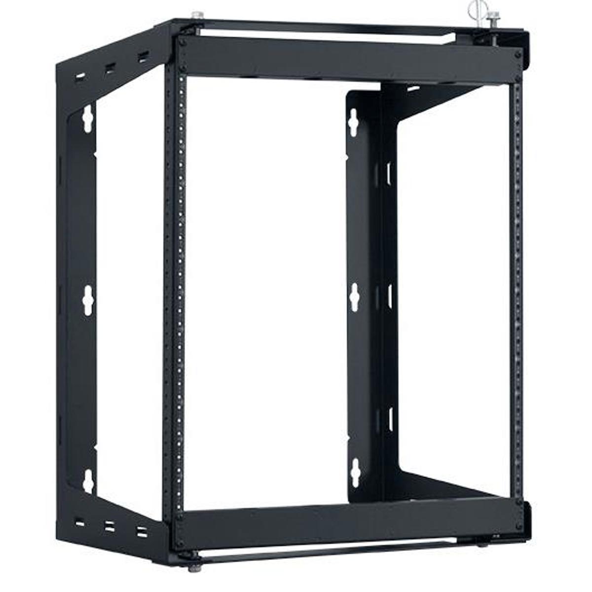 Image of Lowell Manufacturing SR-1218 12U Swing-Gate Wall Rack