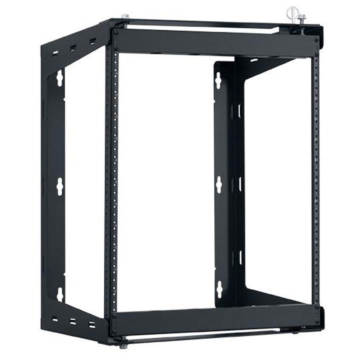 Image of Lowell Manufacturing SR-1224 12U Swing-Gate Wall Rack