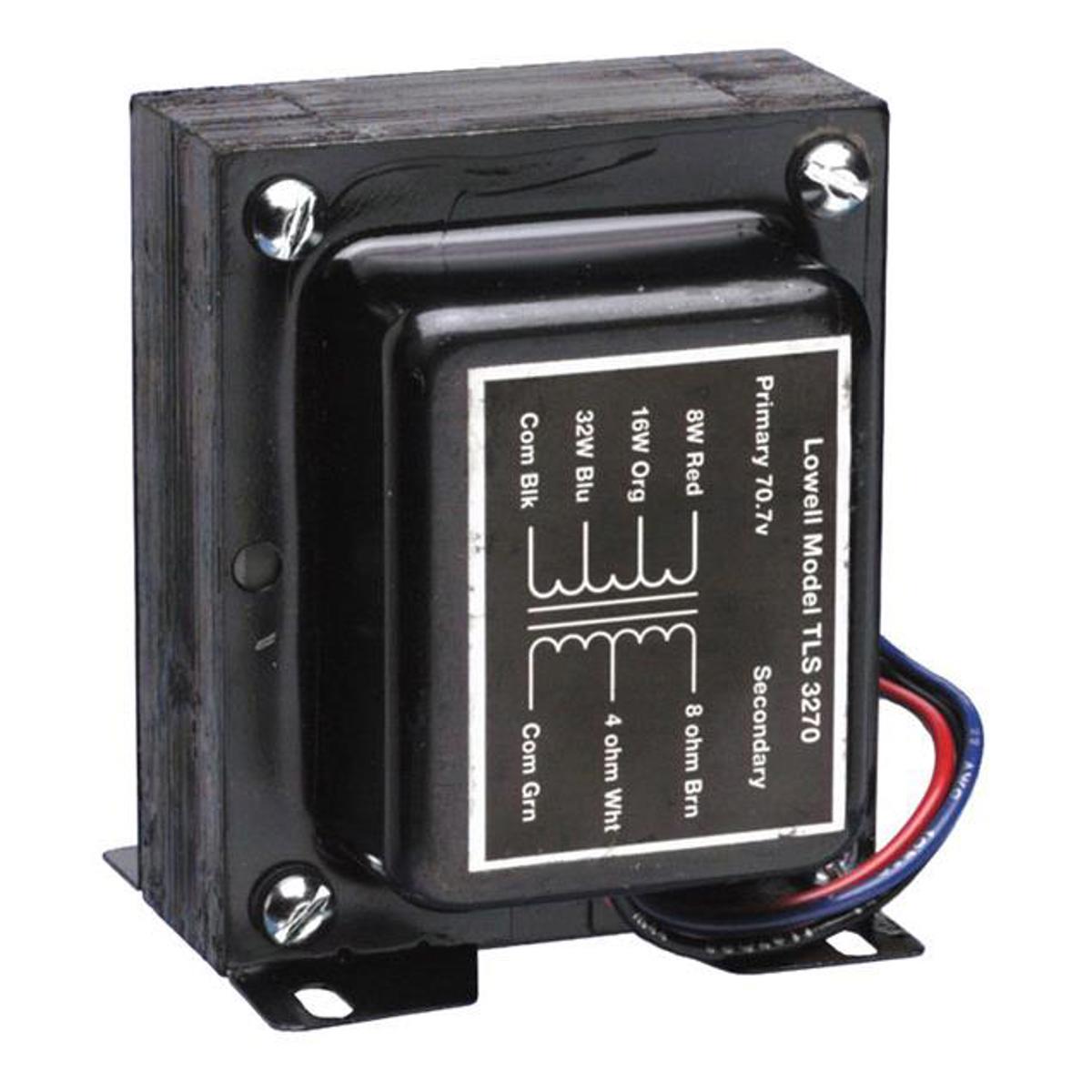 

Lowell Manufacturing TLS-3270 32W/70V 20/20 AudioVision Transformer