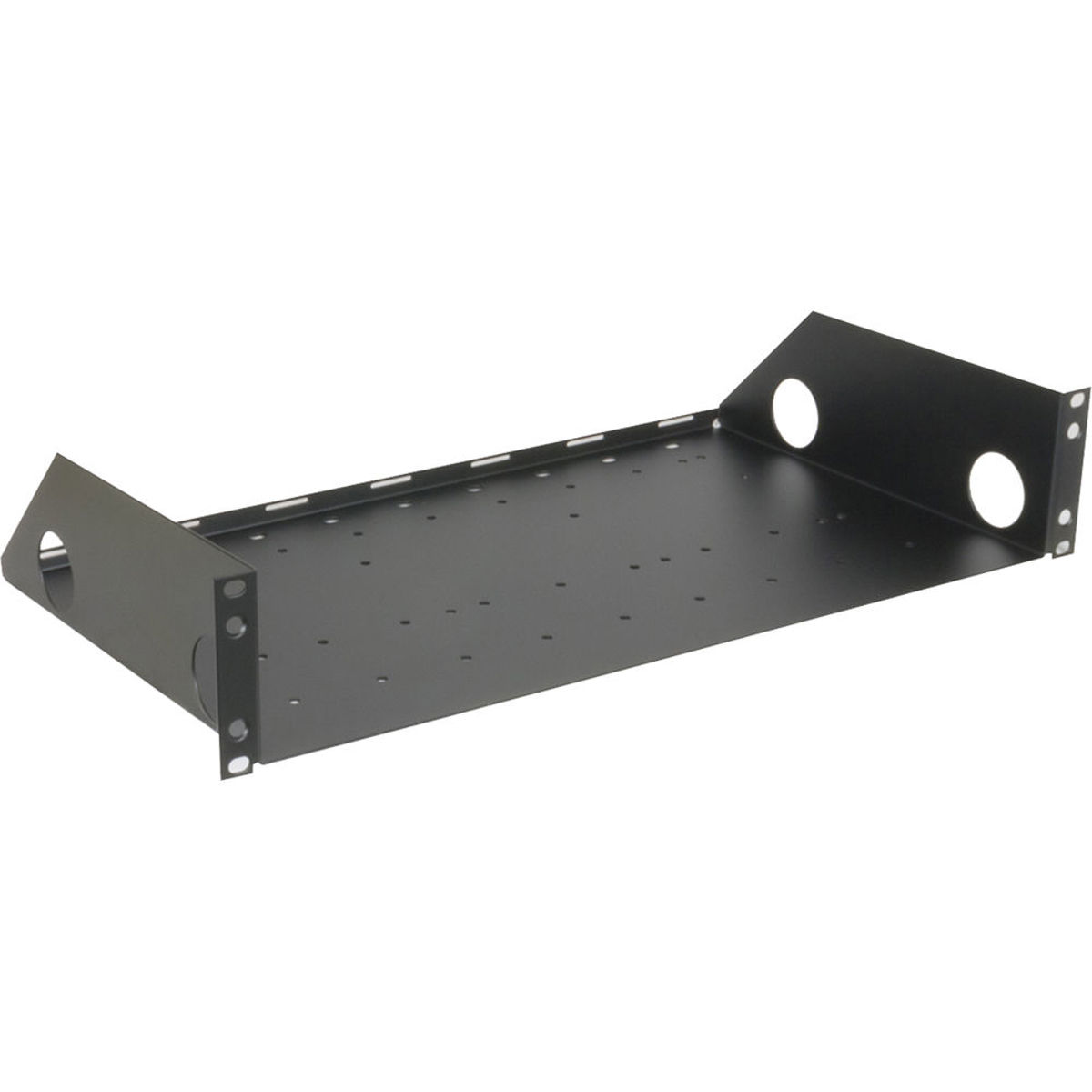 

Lowell Manufacturing USE-310 3U Rack Utility Shelf, 10" Depth, Black