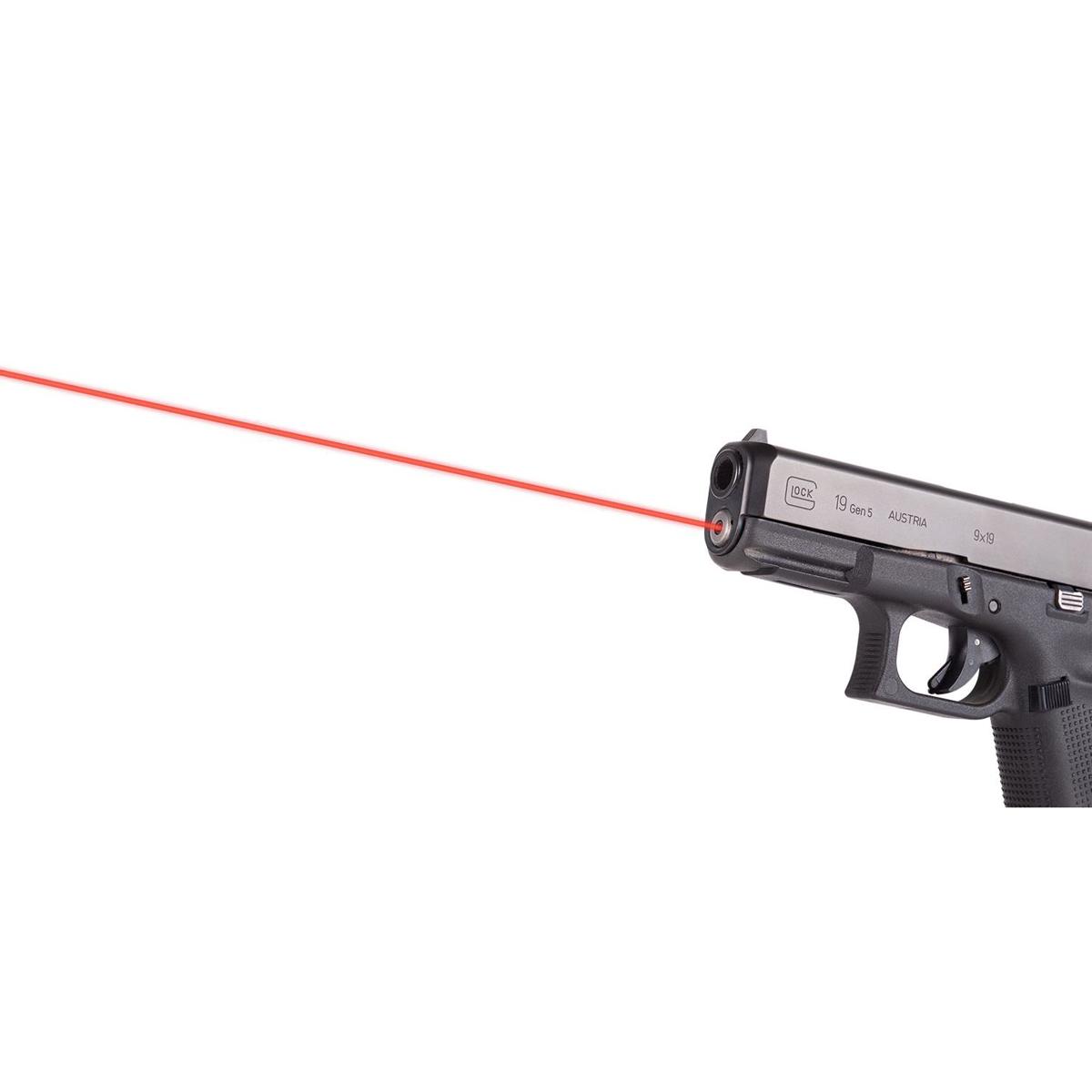 

LaserMax Guide Rod Mounted Red Laser for Glock 19/19 MOS Gen 5 & 19X/45 Pistols