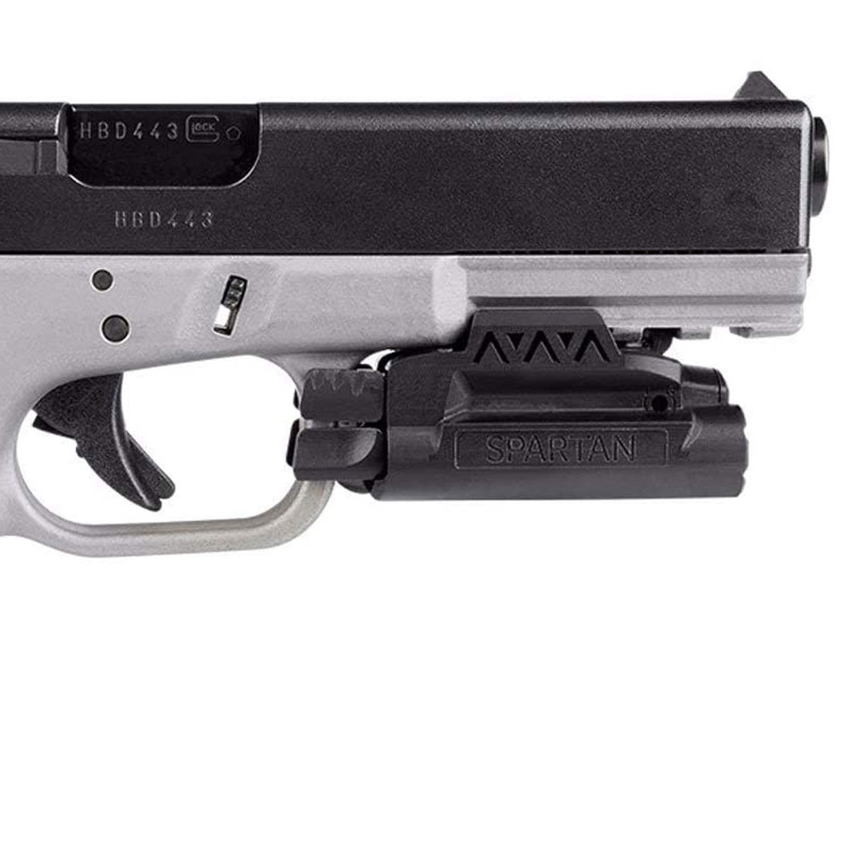 

LaserMax Spartan Adjustable Fit Rail Mounted Red Laser/Green LED Light Combo