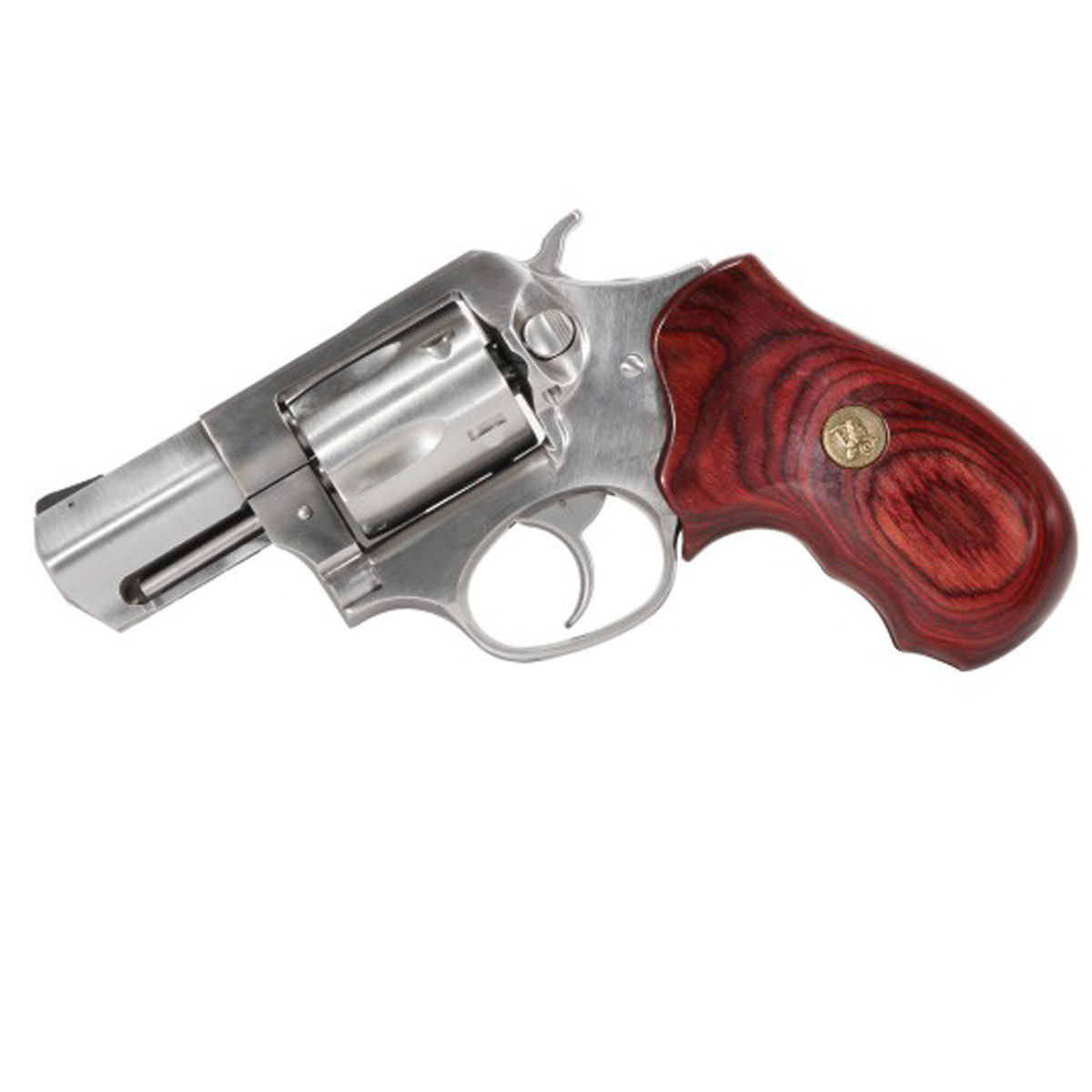 

Lyman Renegade Wood Laminate Grip for Ruger SP101 Revolver, Smooth, Rosewood