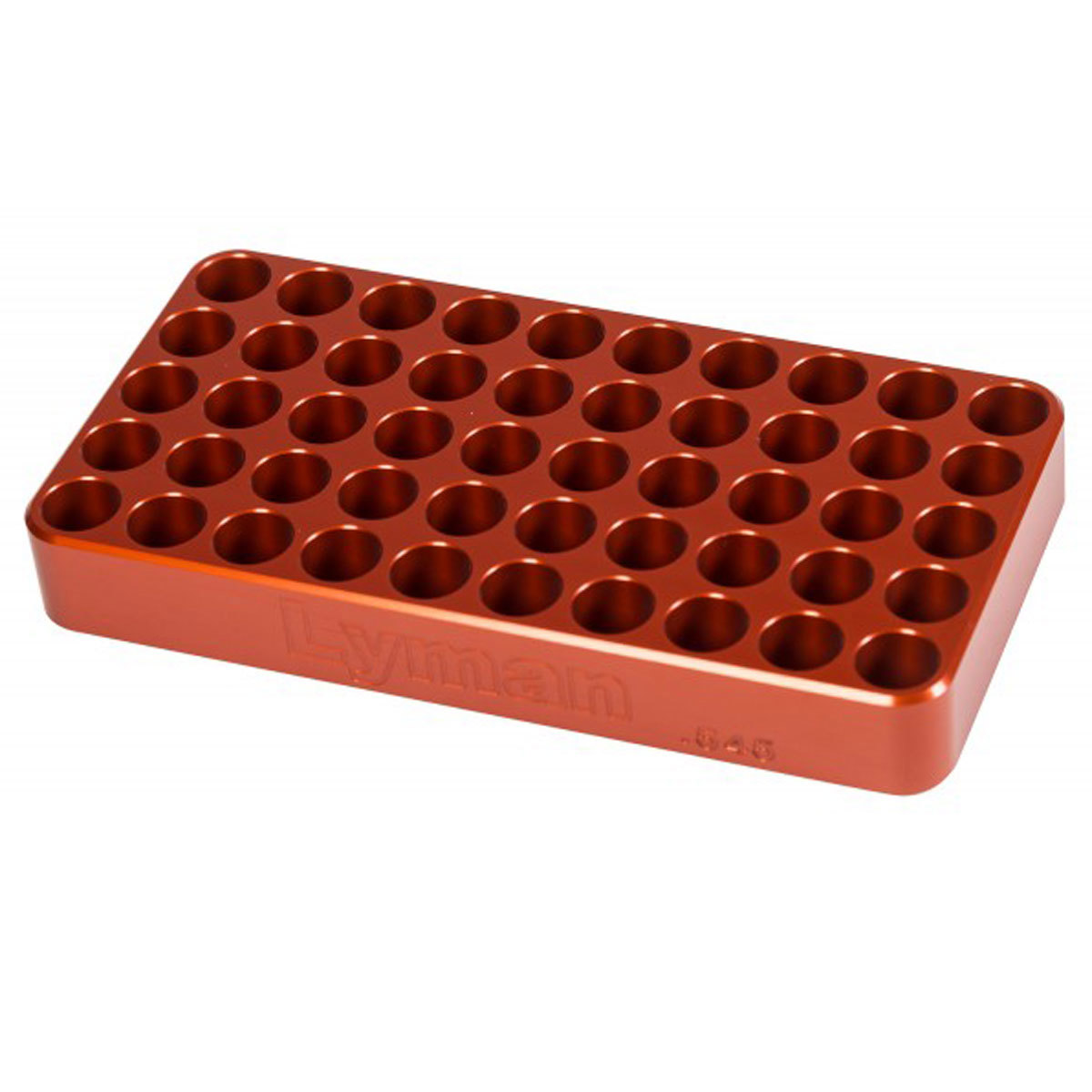 Image of Lyman .565 Hole Size Deluxe Anodized Aluminum Loading Block