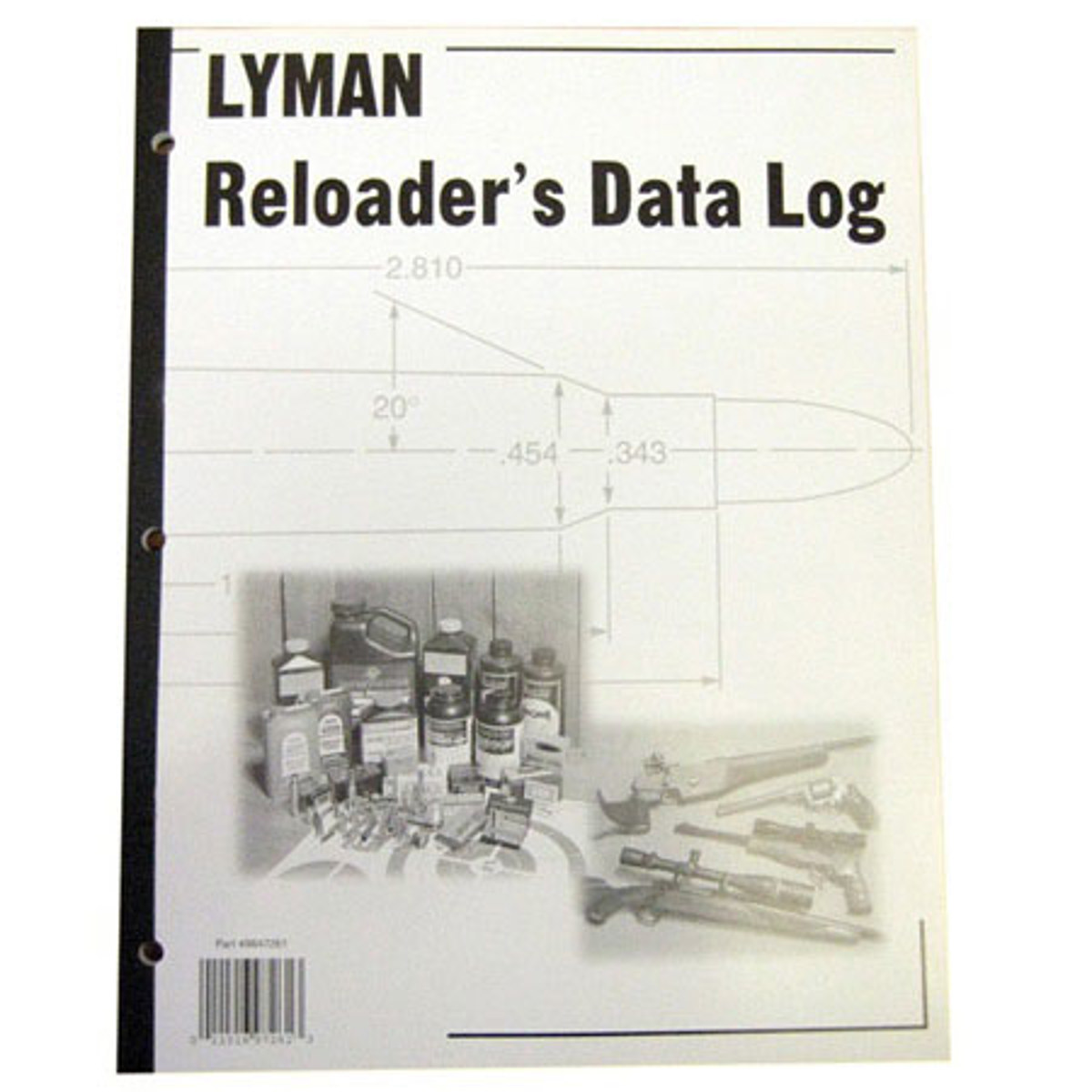 

Lyman 'Reloading Data Log' Reloading Manual