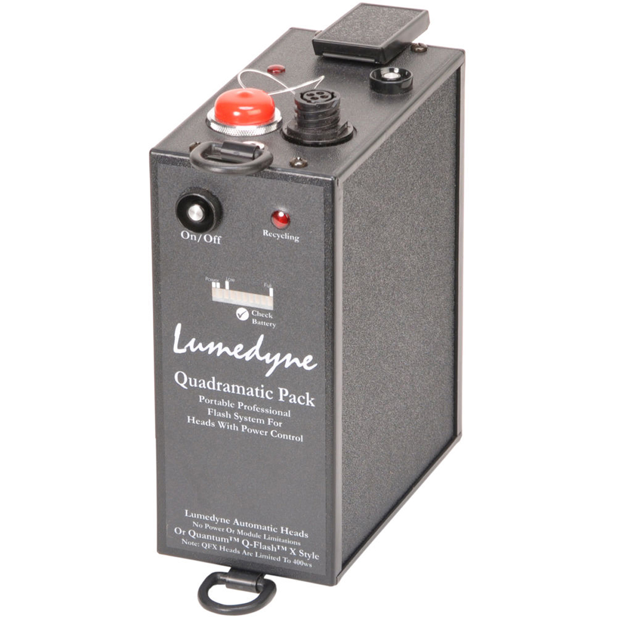 

Lumedyne Quadra-Matic 400ws Extra Fast Recycling Power Pack