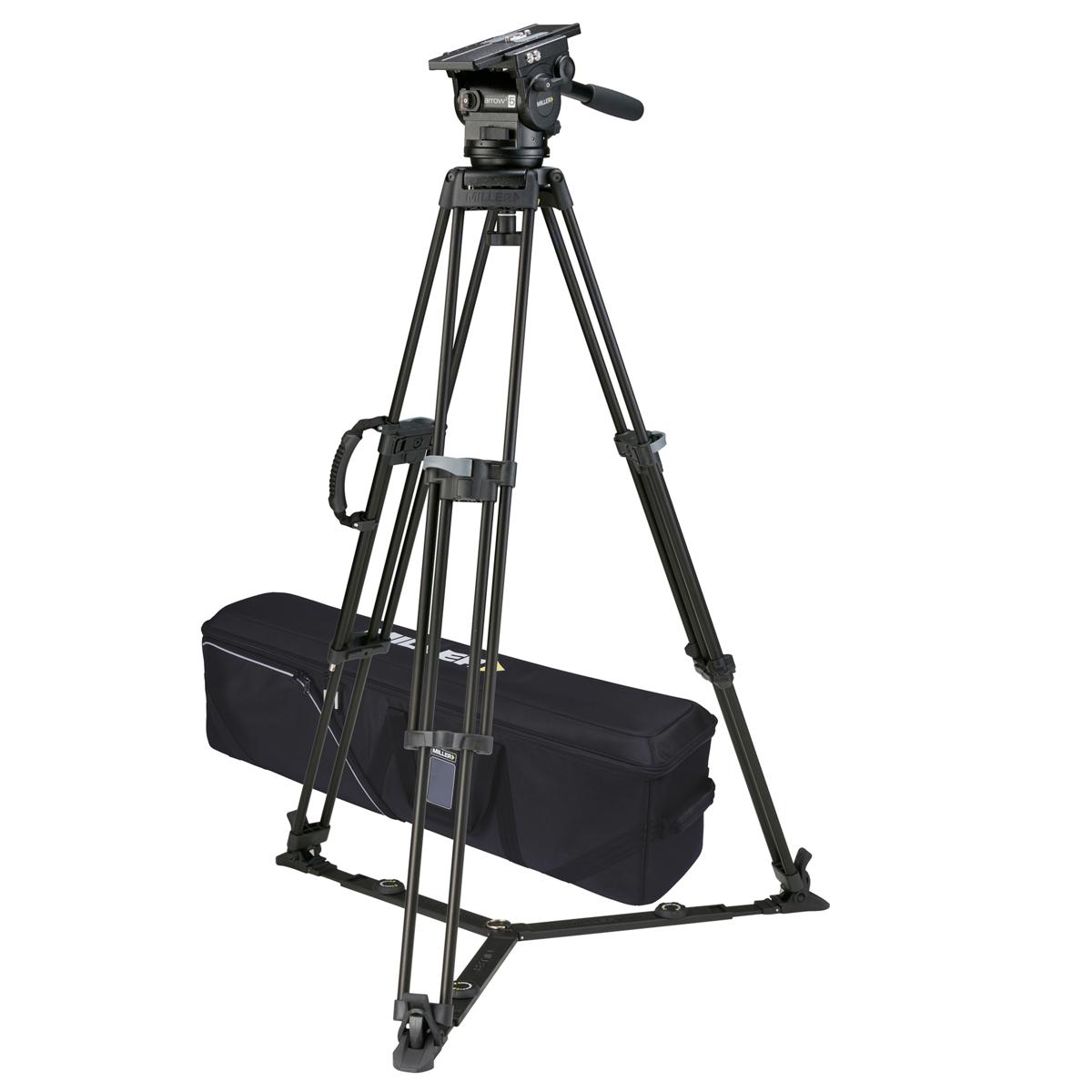 

Miller Arrowx 5 Fluid Head with Sprinter II AL Tripod and Ground Spreader