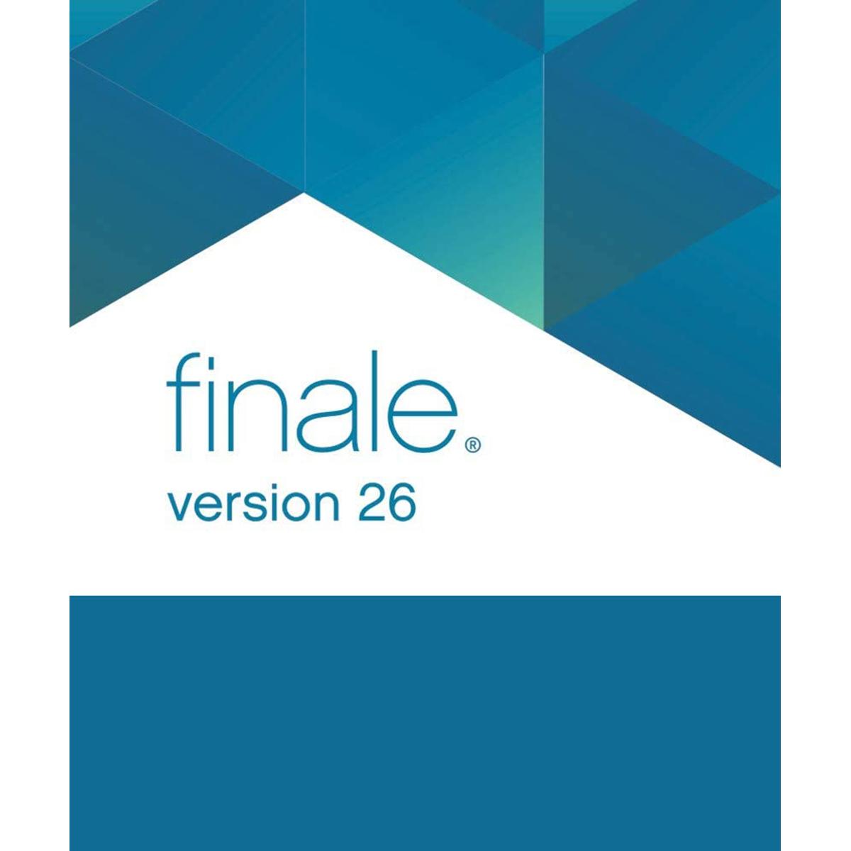 

MakeMusic Finale v26 Music Notation Software, Trade-Up - Download
