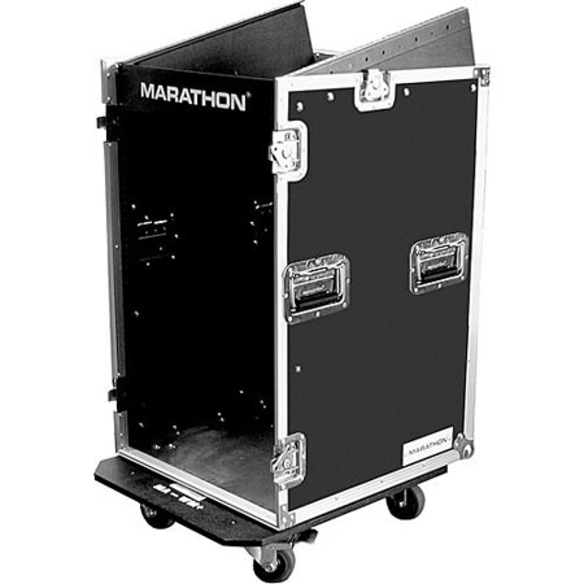 

Marathon Flight Road Case 11U Slant/16U Vertical Rack System with Caster Board