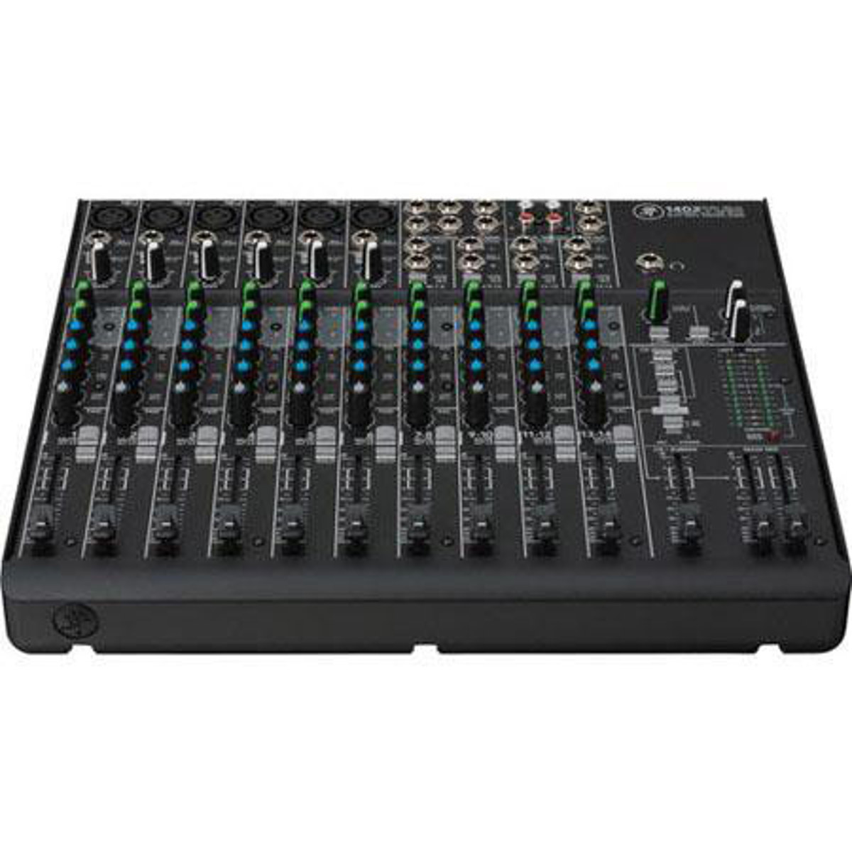 

Mackie 14-Channel Mixer, 3-Band EQ (80 Hz & 2.5 and 12 kHz)