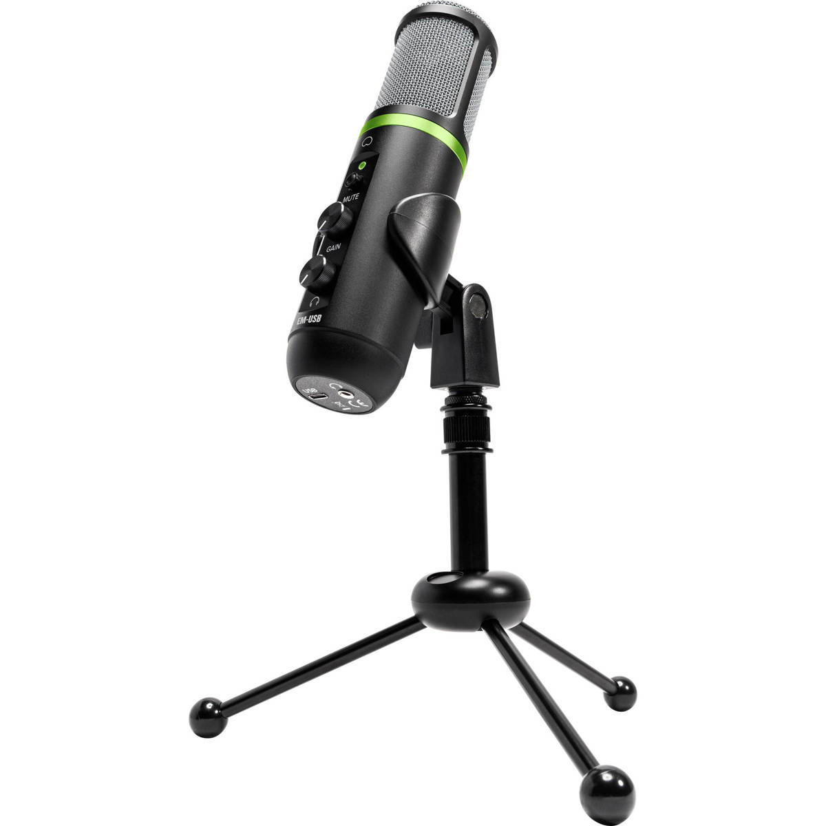 

Mackie EM-USB Unidirectional Cardioid Condenser Microphone, Green