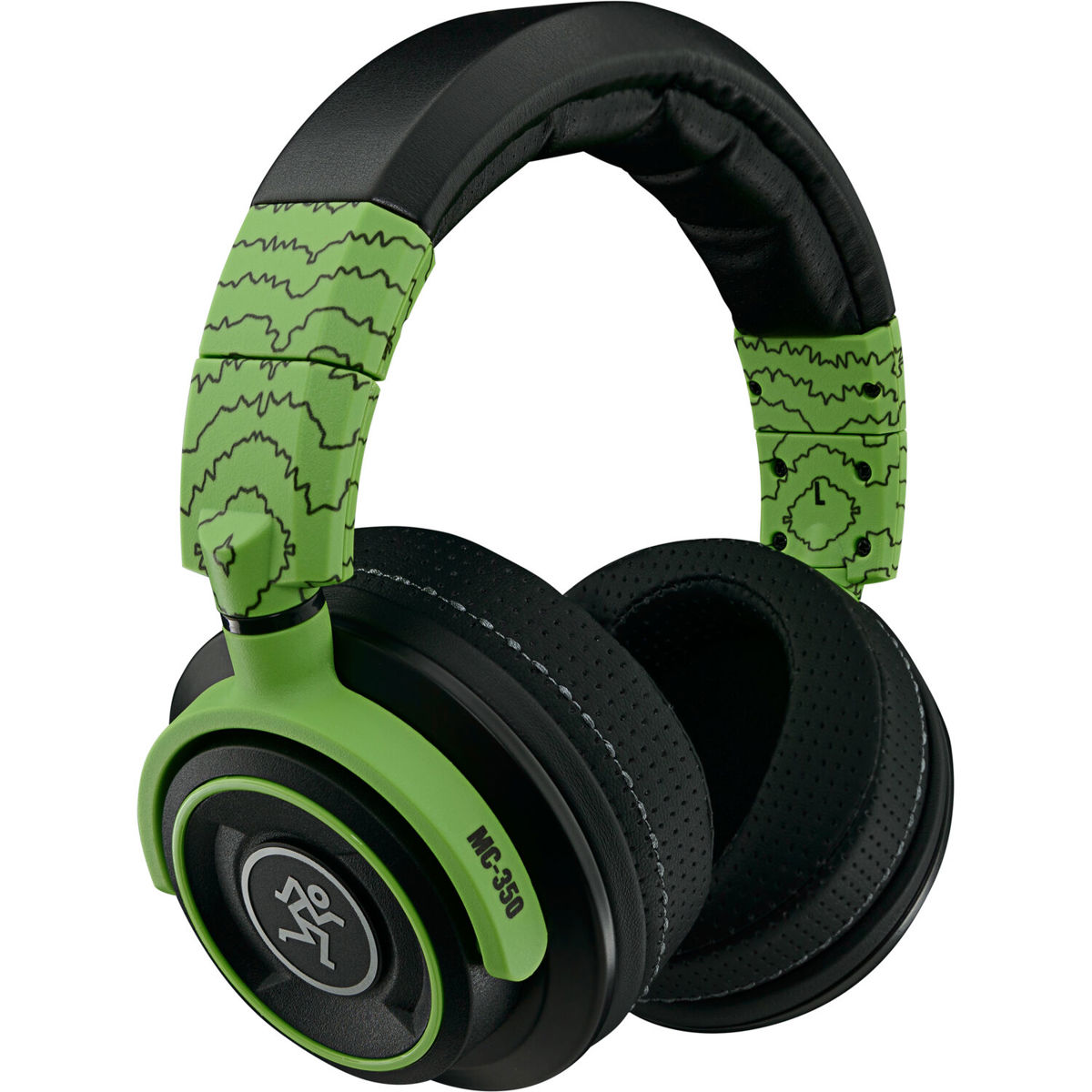 

Mackie MC-350 Professional Closed-Back Over-Ear Headphones, Green