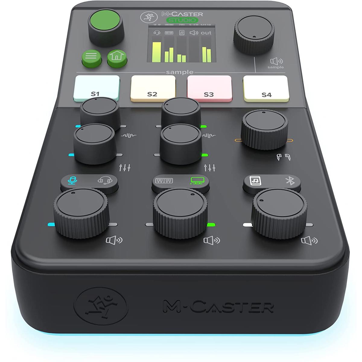

Mackie M Caster Studio Desktop Live Streaming Mixer, Black