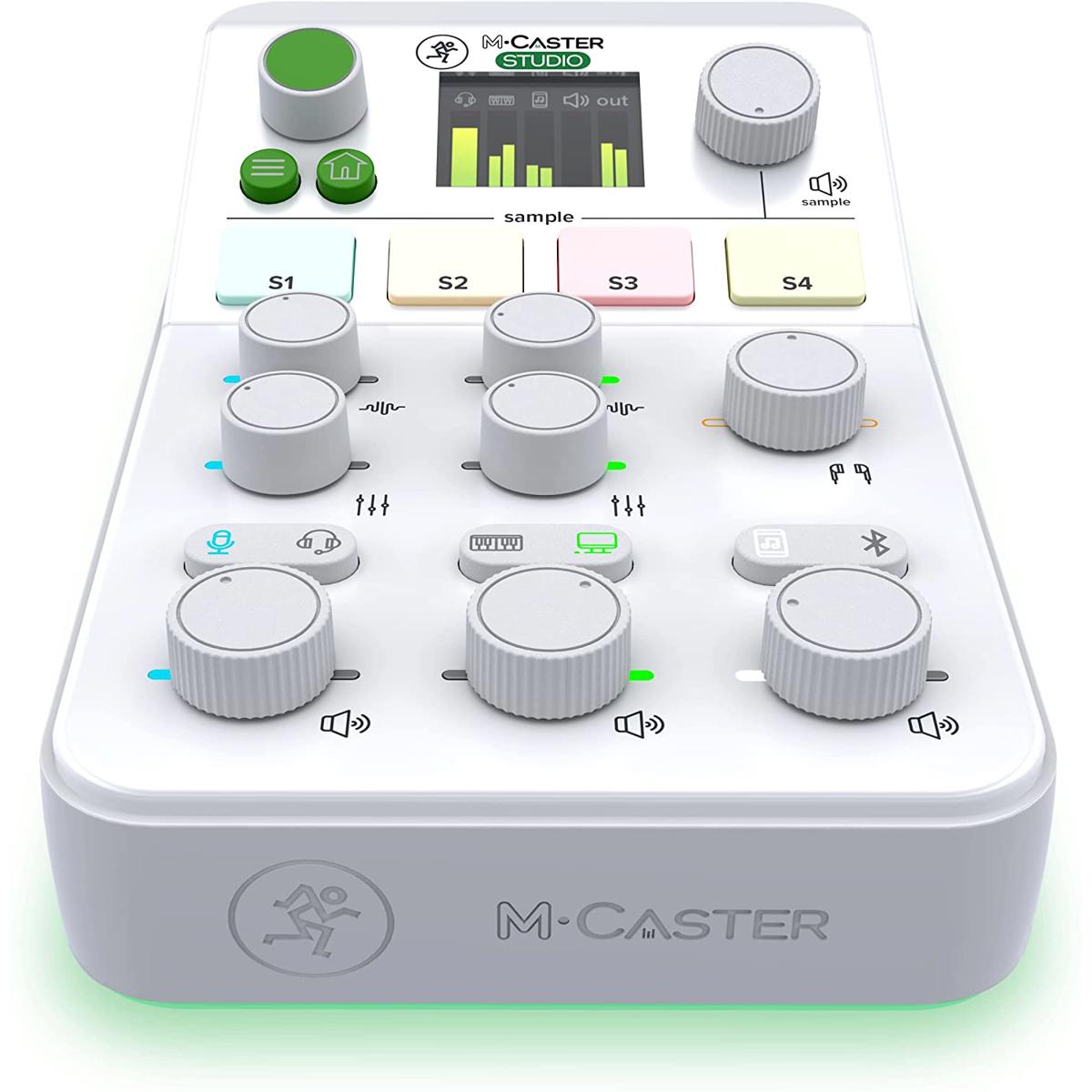 

Mackie M Caster Studio Desktop Live Streaming Mixer, White