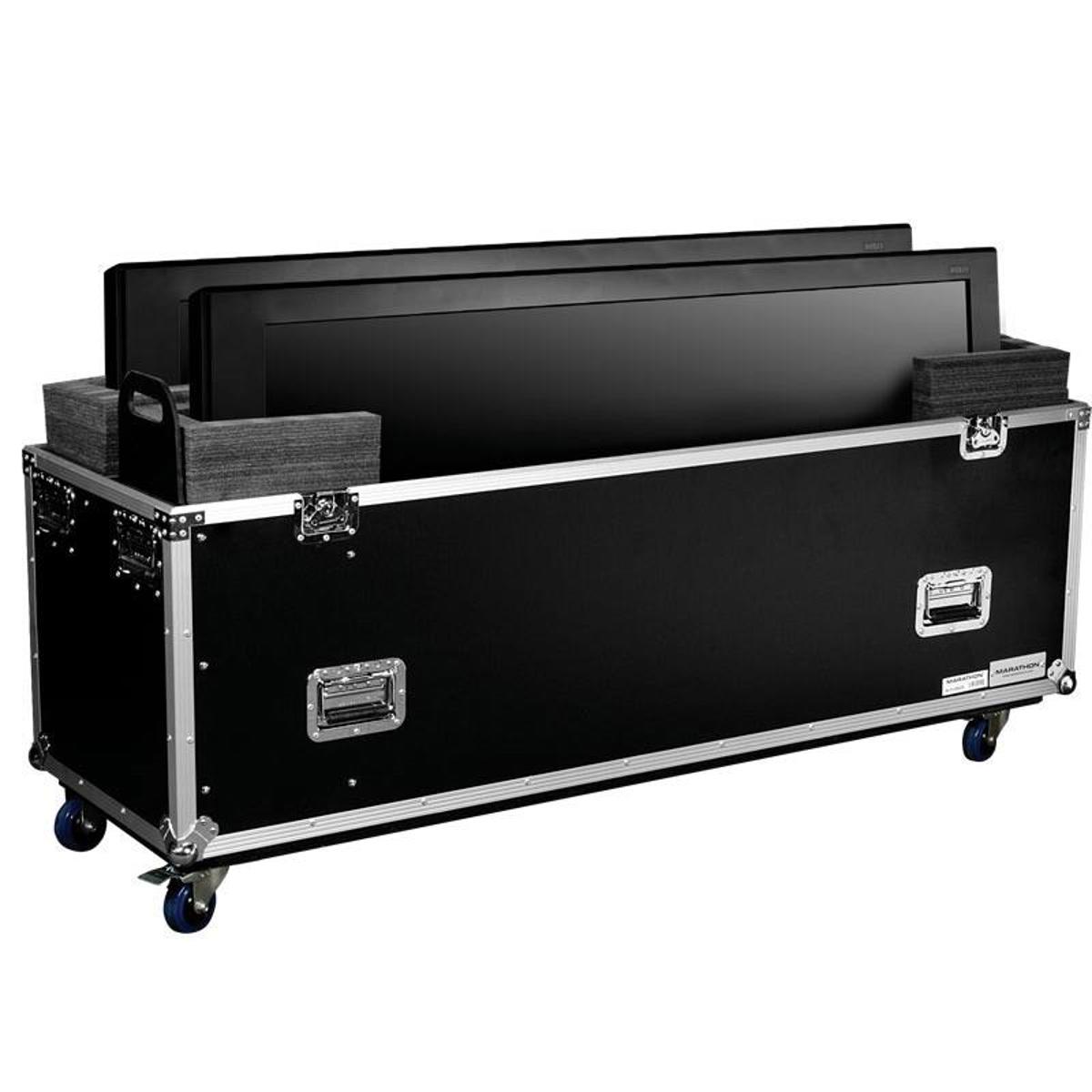 

Marathon Flight Road Universal Case with Casters for 2x 32" Plasma Monitors