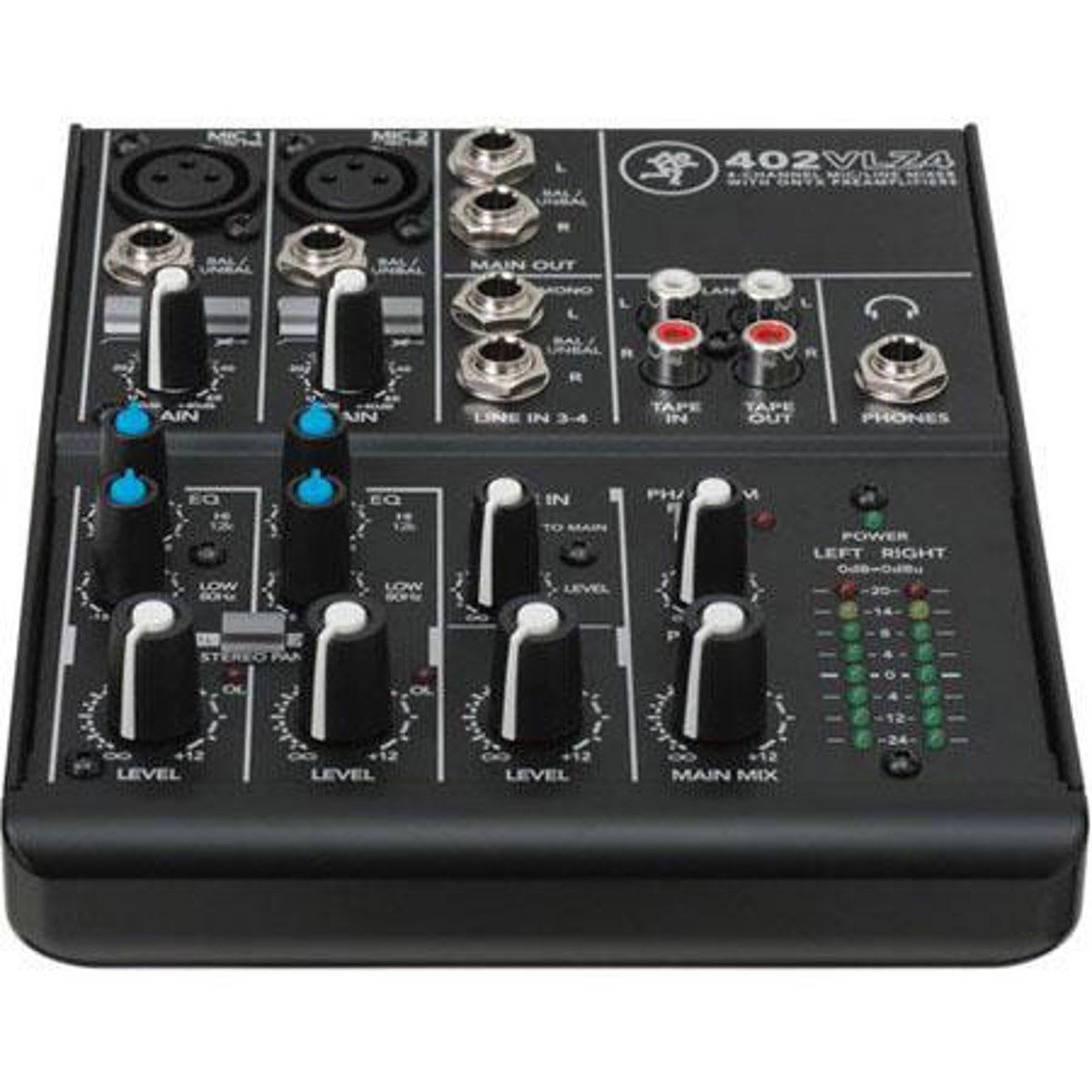 

Mackie 4-Channel Ultra Compact Mixer, 2-Band EQ (80Hz, 12kHz)
