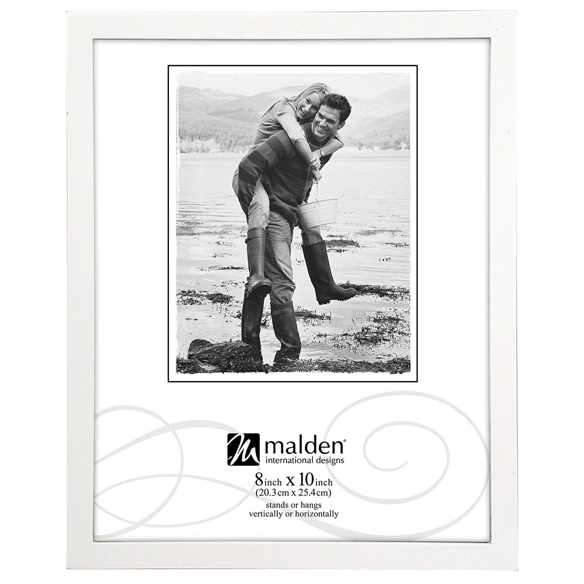 

Malden International Concepts Series Wood Frame for 8x10" Photograph, Walnut