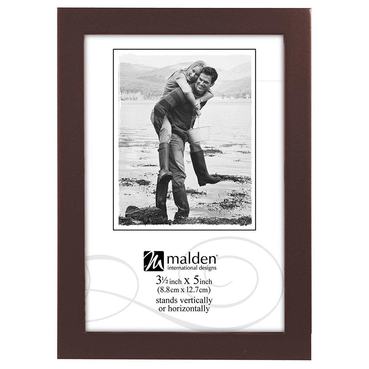 

Malden International Concepts Series Wood Frame for 3.5x5" Photograph, Walnut