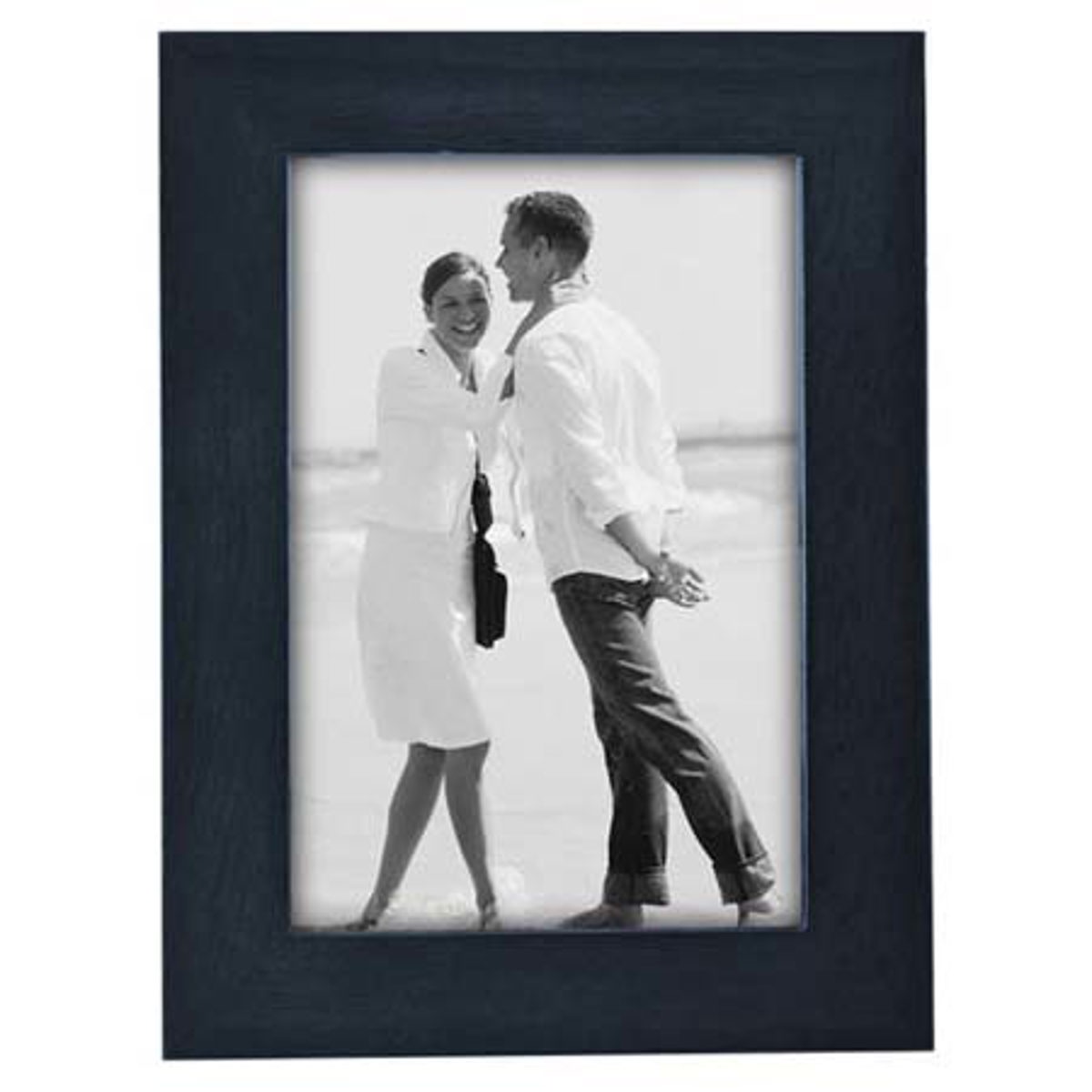 

Malden International Malden Linear Series Wood Photo Frame, 5x7in, Blue
