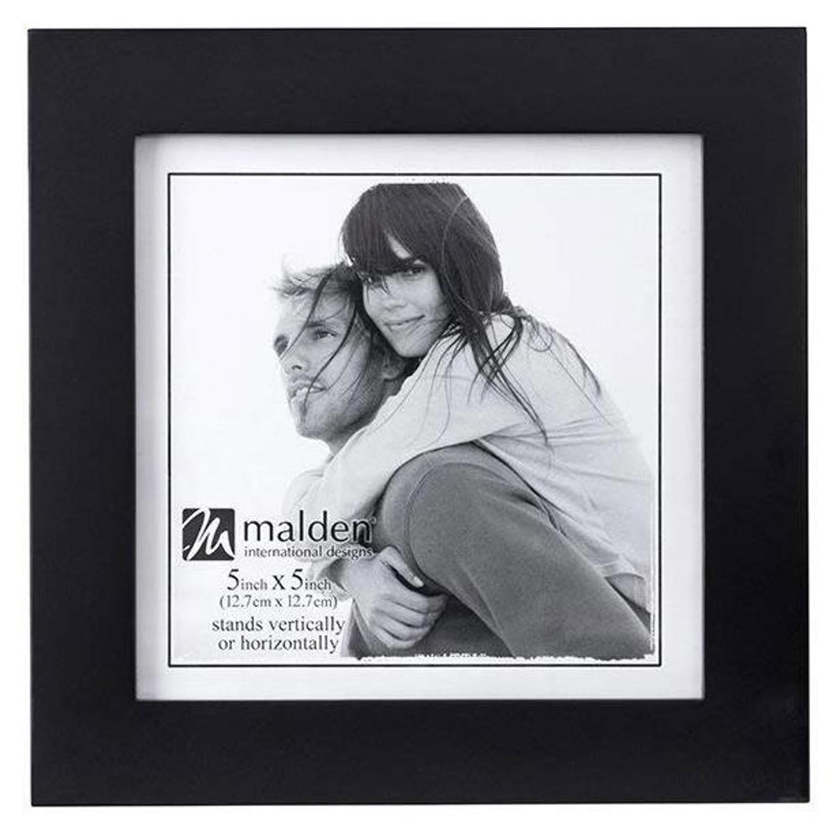 

Malden International Linear Series Wood Frame for 4x5"/5x5" Photograph, Black