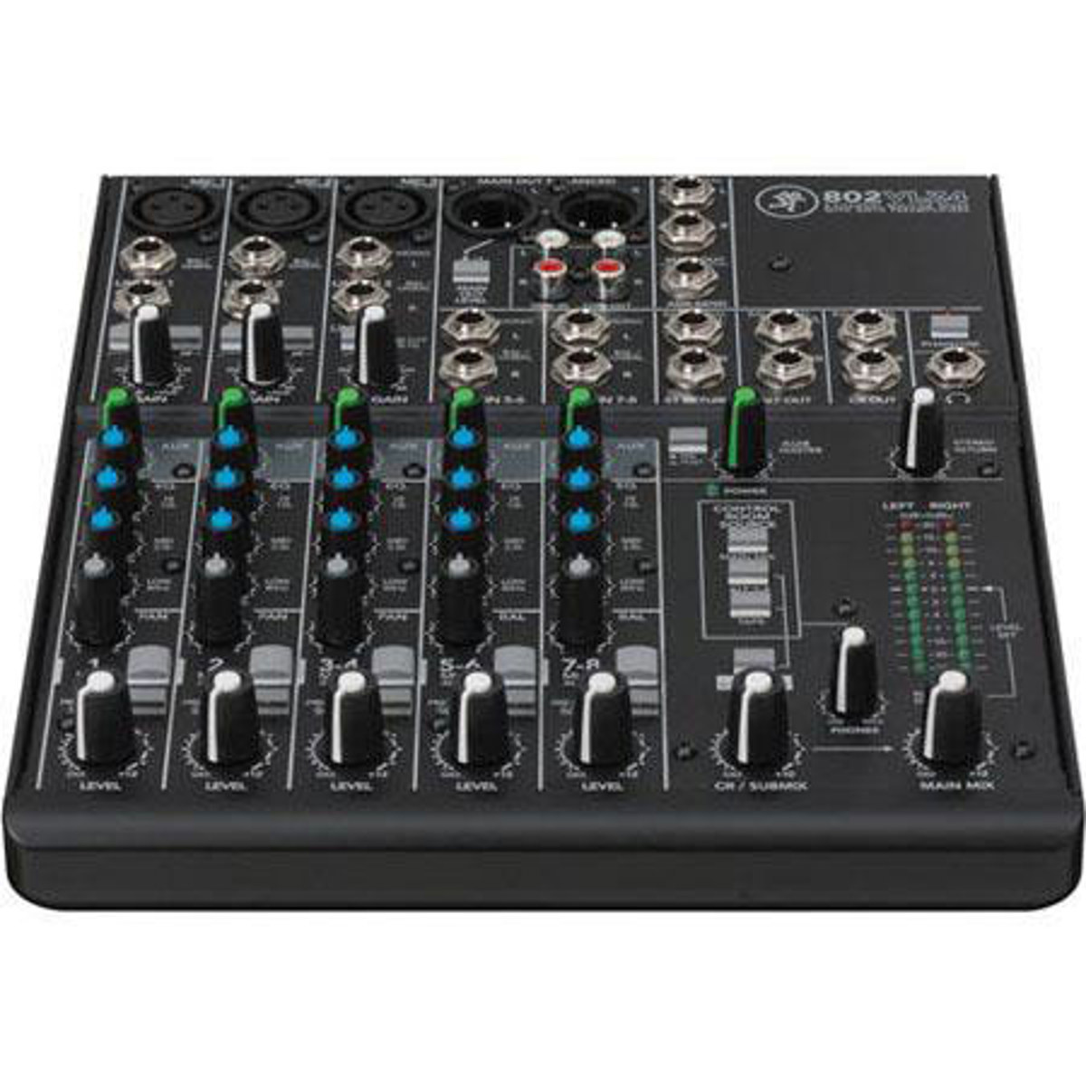 

Mackie 8-Channel Ultra-Compact Mixer, 3-Band EQ (80 Hz, 2.5 and 12 kHz)