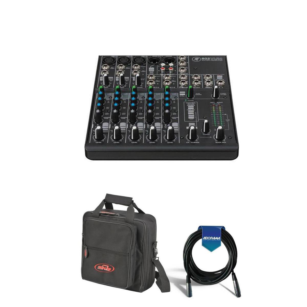 

Mackie 8-Channel Ultra-Compact Mixer, 3-Band EQ (80 Hz, 2.5 and 12 kHz)