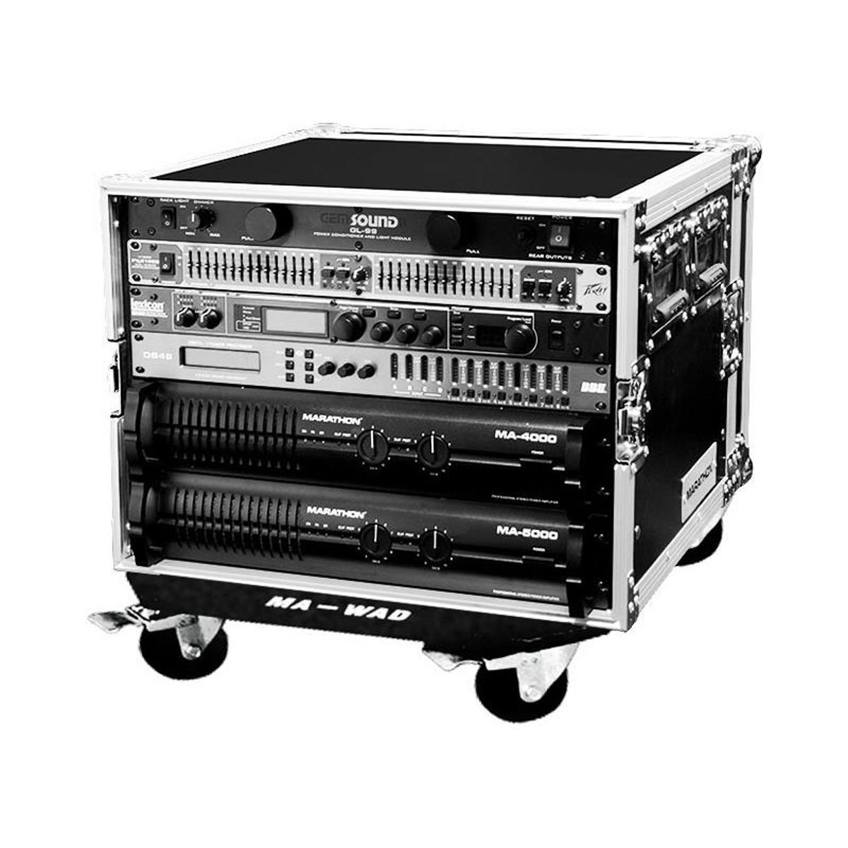 

Marathon 18" Flight Road Deluxe Case with Wheels for 8U Amplifier