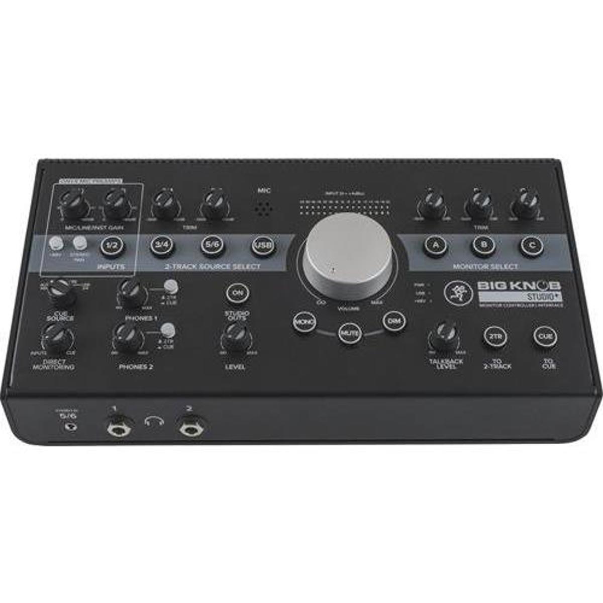 

Mackie Big Knob Studio+ 4x3 Monitor Controller & Interface with Software Bundle