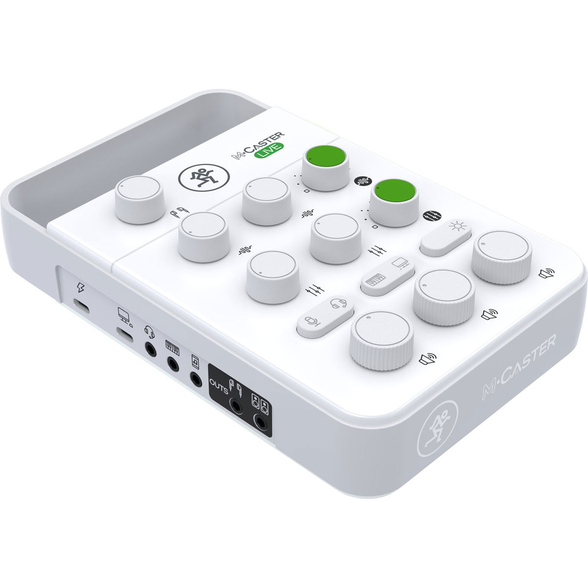 

Mackie M Caster Live - Portable Live Streaming Mixer, White