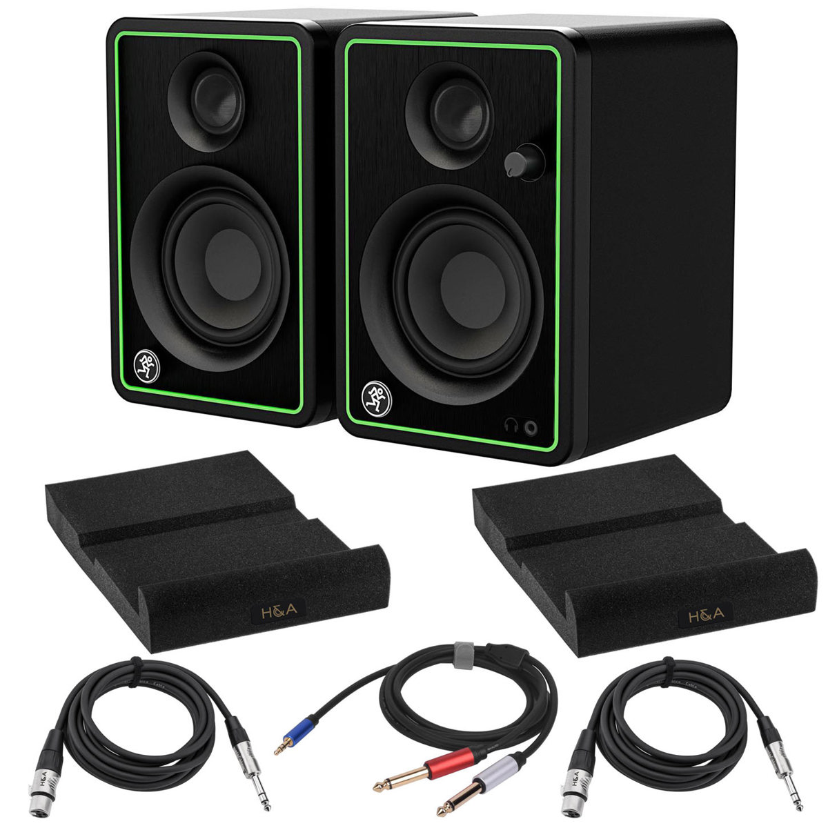 Image of Mackie CR3-XBT 3&quot; Studio Monitors