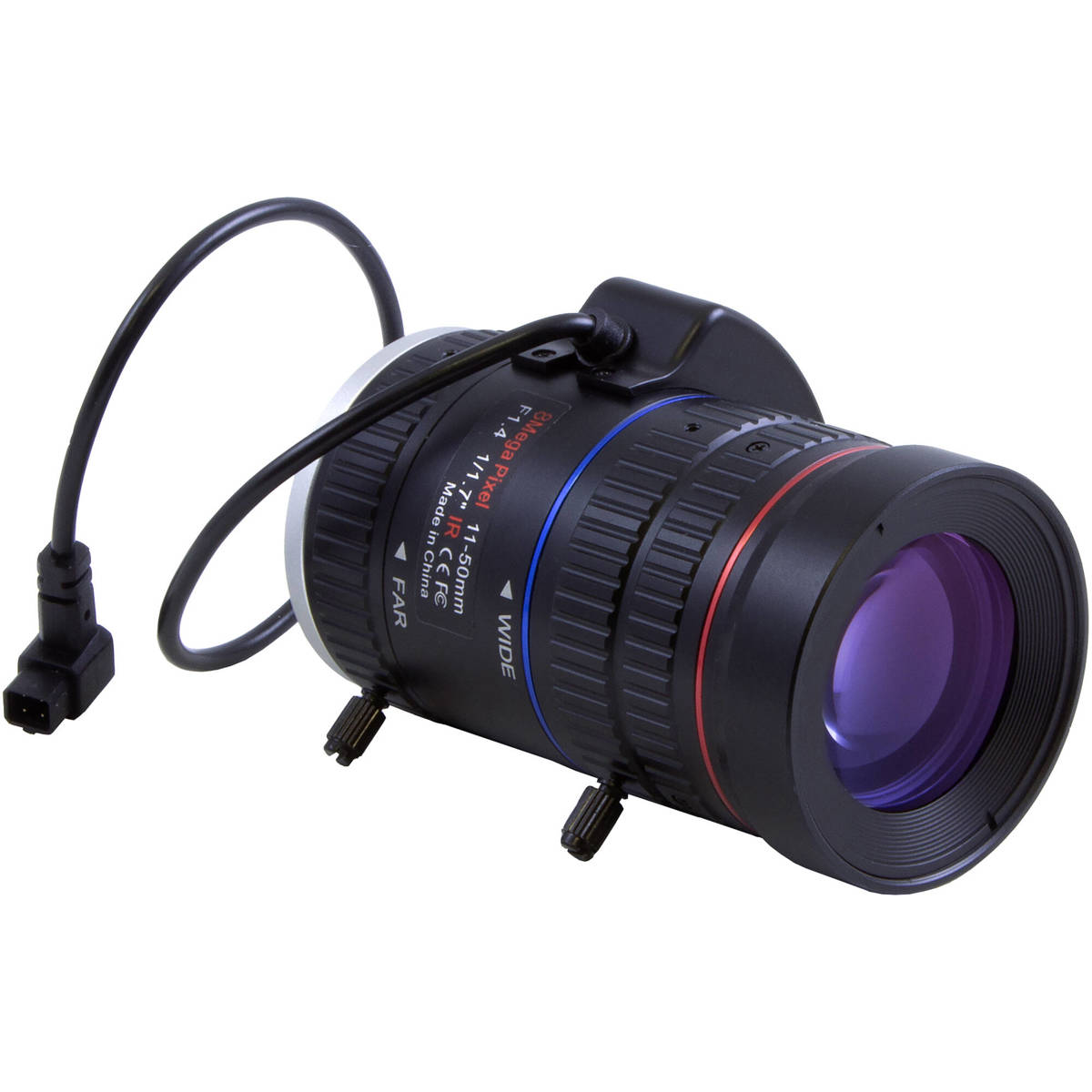 

Marshall Electronics CS1150-8MP 11-50mm f/1.4 Varifocal CS-Mount Zoom Lens