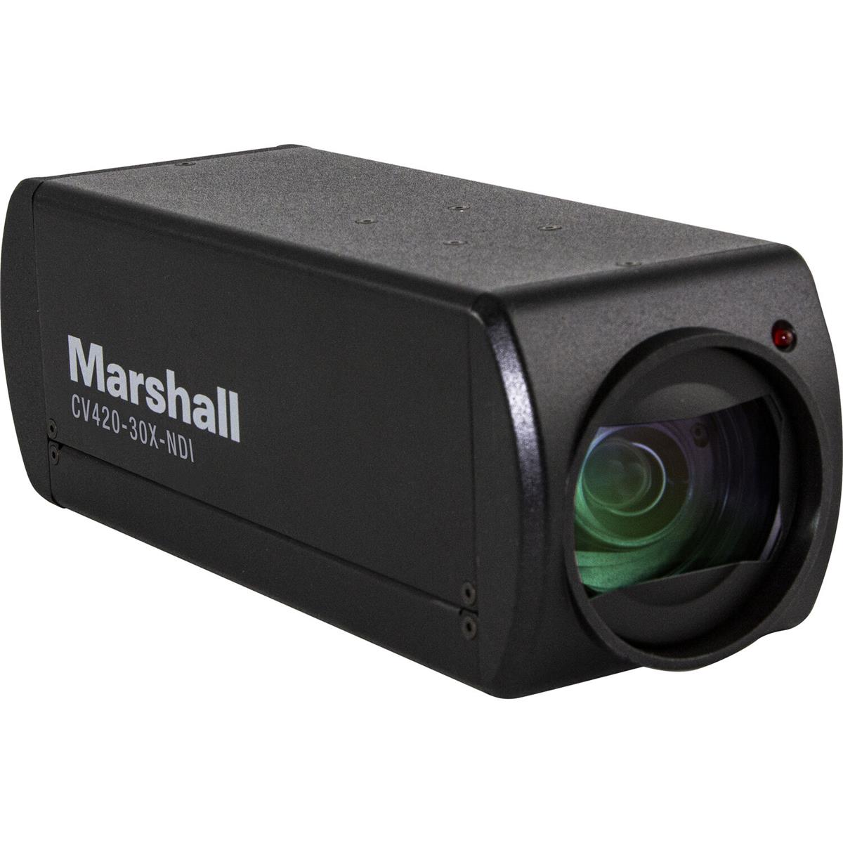 Image of Marshall Electronics CV420-30X-NDI 8MP 4K Ultra HD NDI/HDMI 30x Box Camera