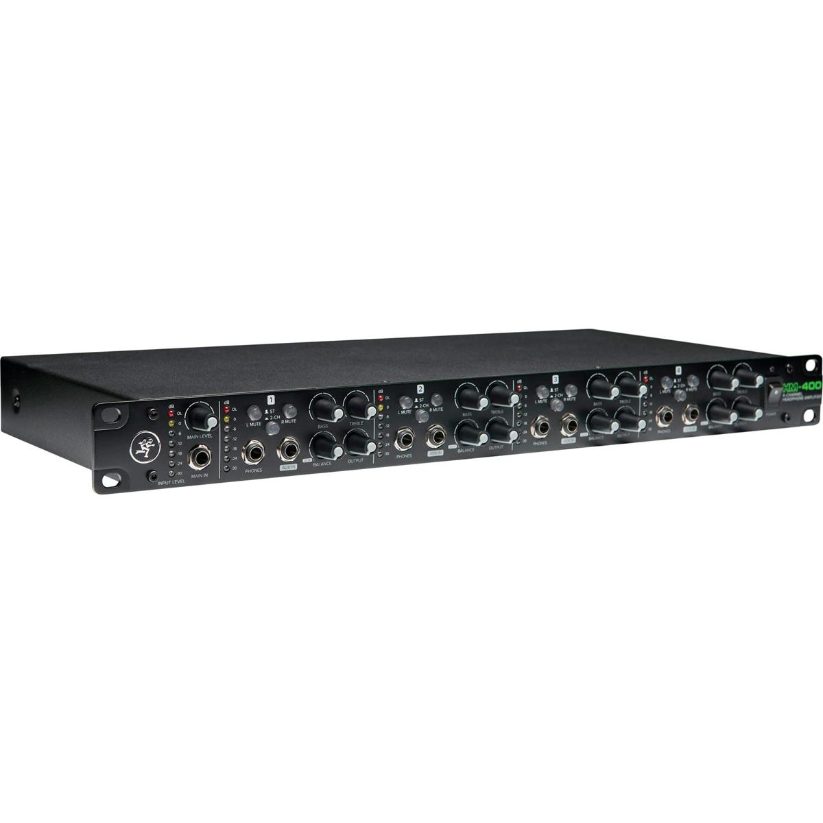 

Mackie HM-400 Rack-Mountable 4-Channel Headphone Amplifier