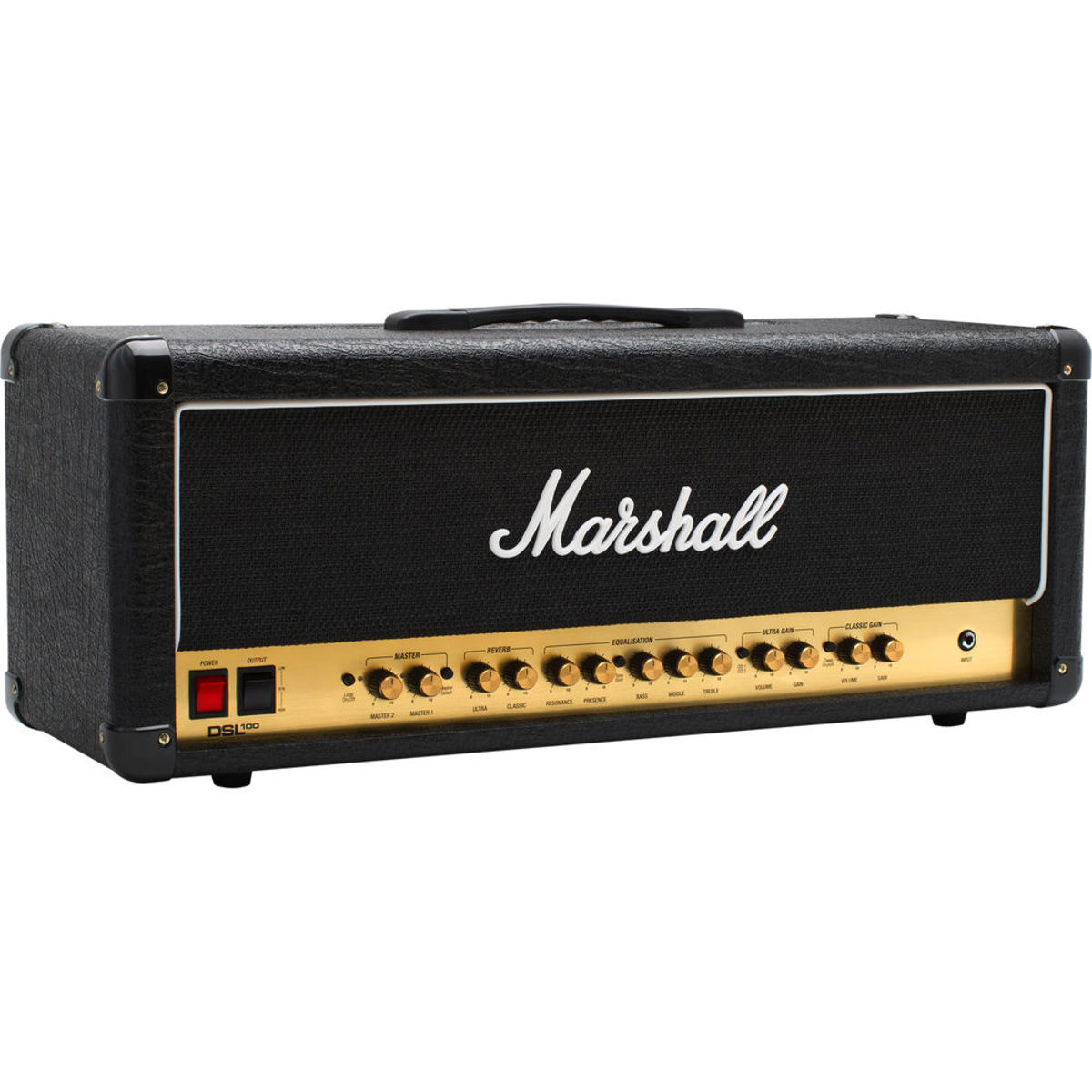 Photos - Guitar Amp / Cab Marshall DSL100HR 2-Channel 100W Valve Amplifier Head with Reverb and Reso 