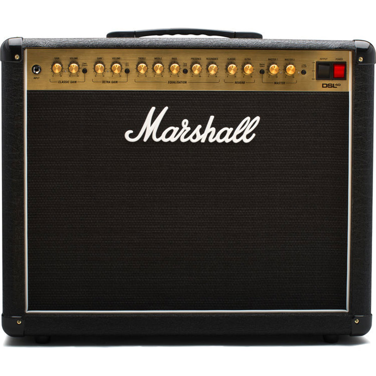 

Marshall DSL40CR 2-Channel 40W Valve Combo Amplifier with 1x 12" Speaker, Reverb