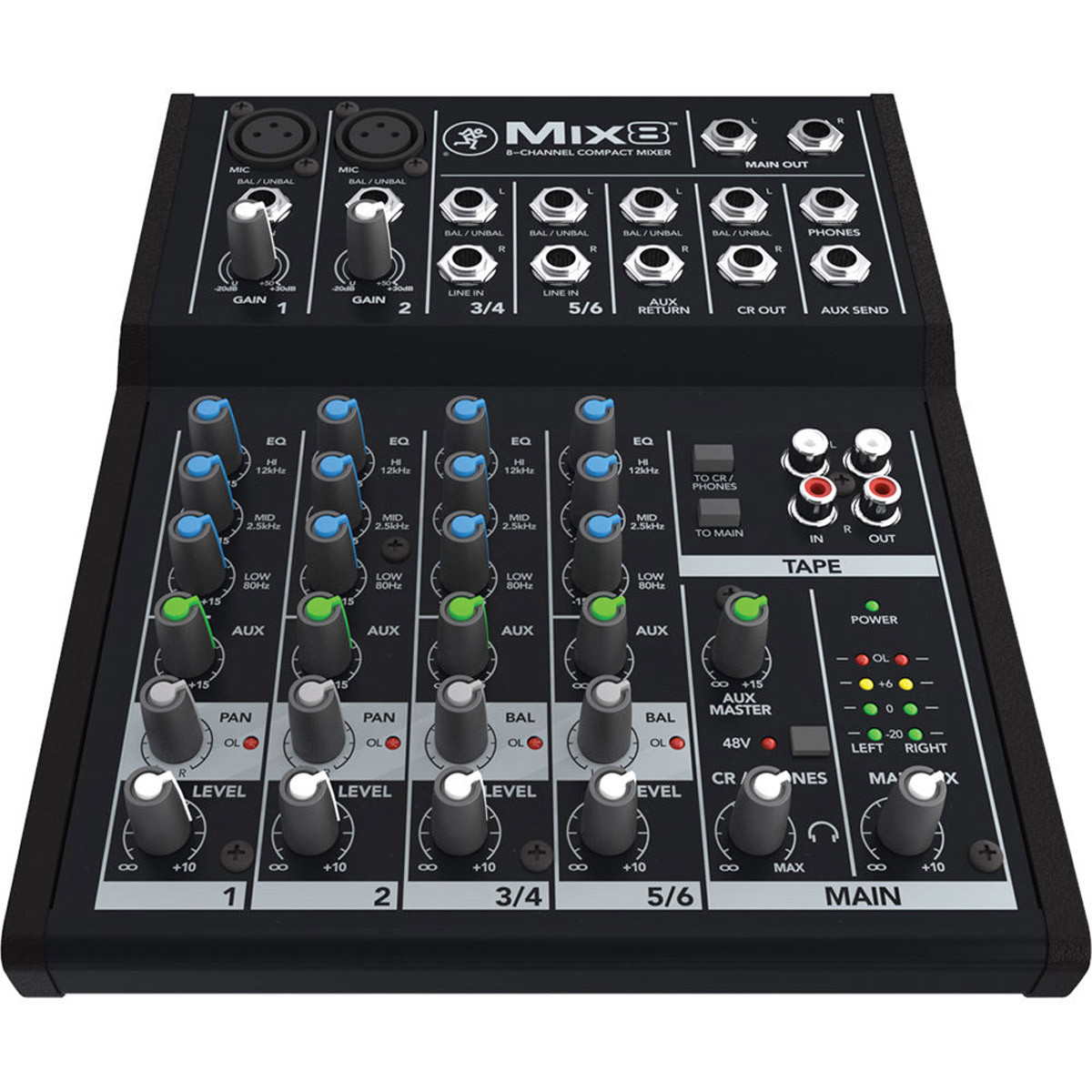 

Mackie Mix8 8-Channel Mixer