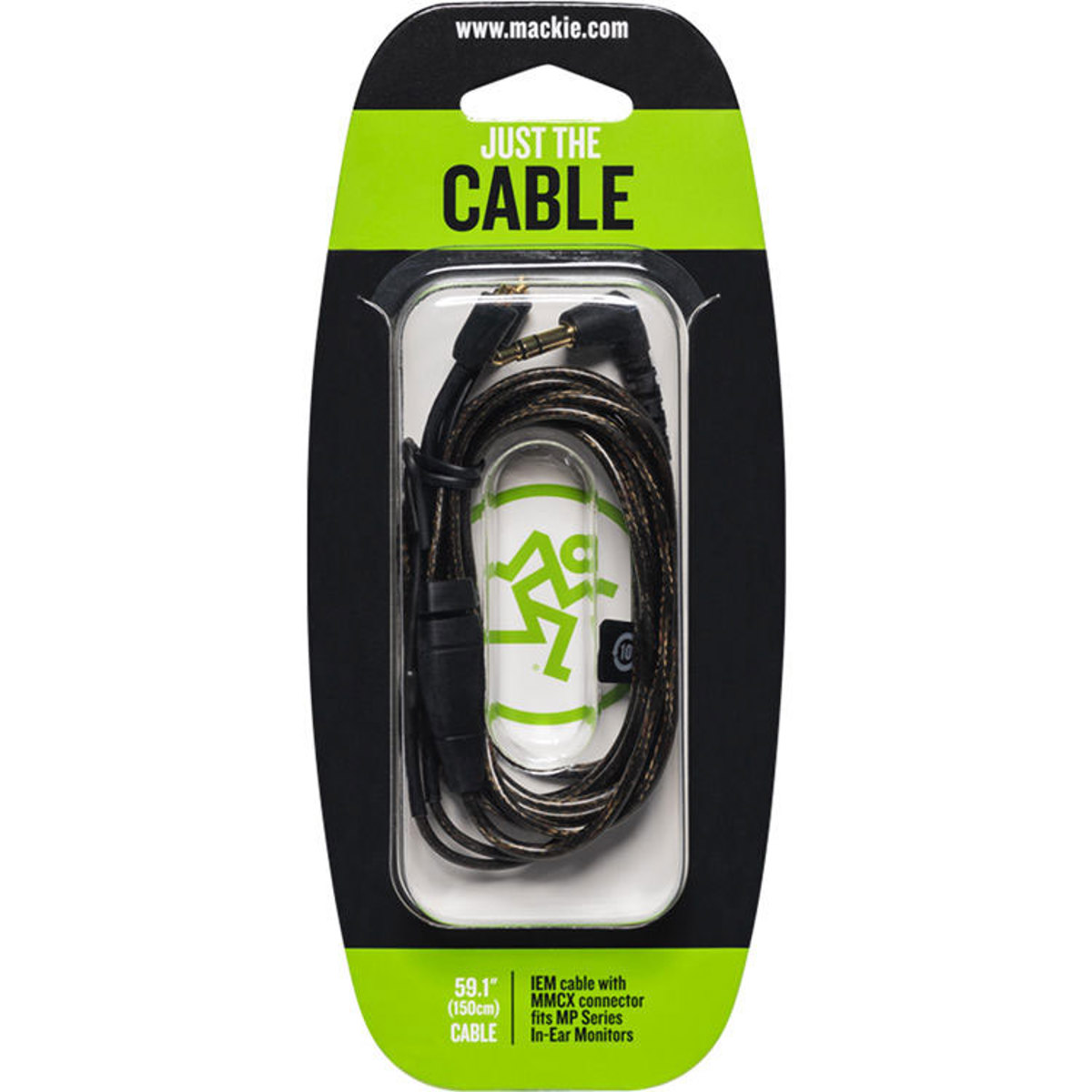 

Mackie MP Series MMCX Cable Kit: 59.1" MMCX to 3.5mm TRS Cable