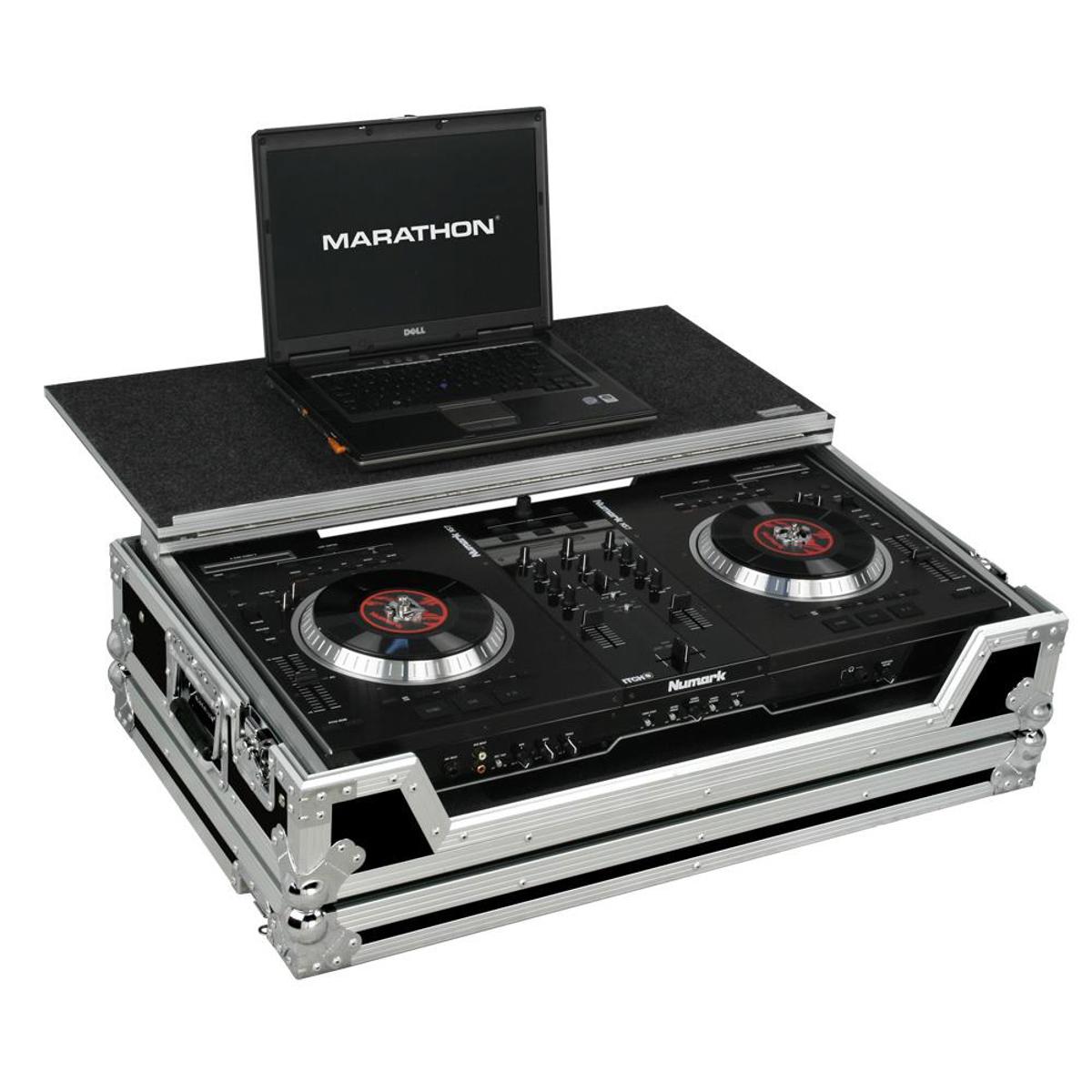 

Marathon MA-NS7WLT Case for Numark NS7 Serrato Controller, Black