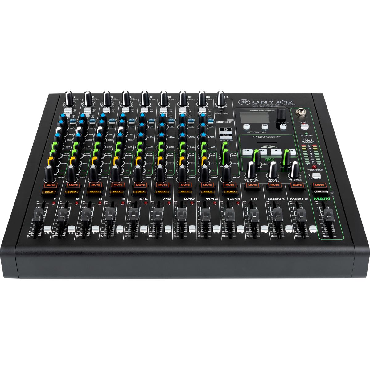 

Mackie Onyx 12-Channel Premium Analog Mixer with Multi-Track USB