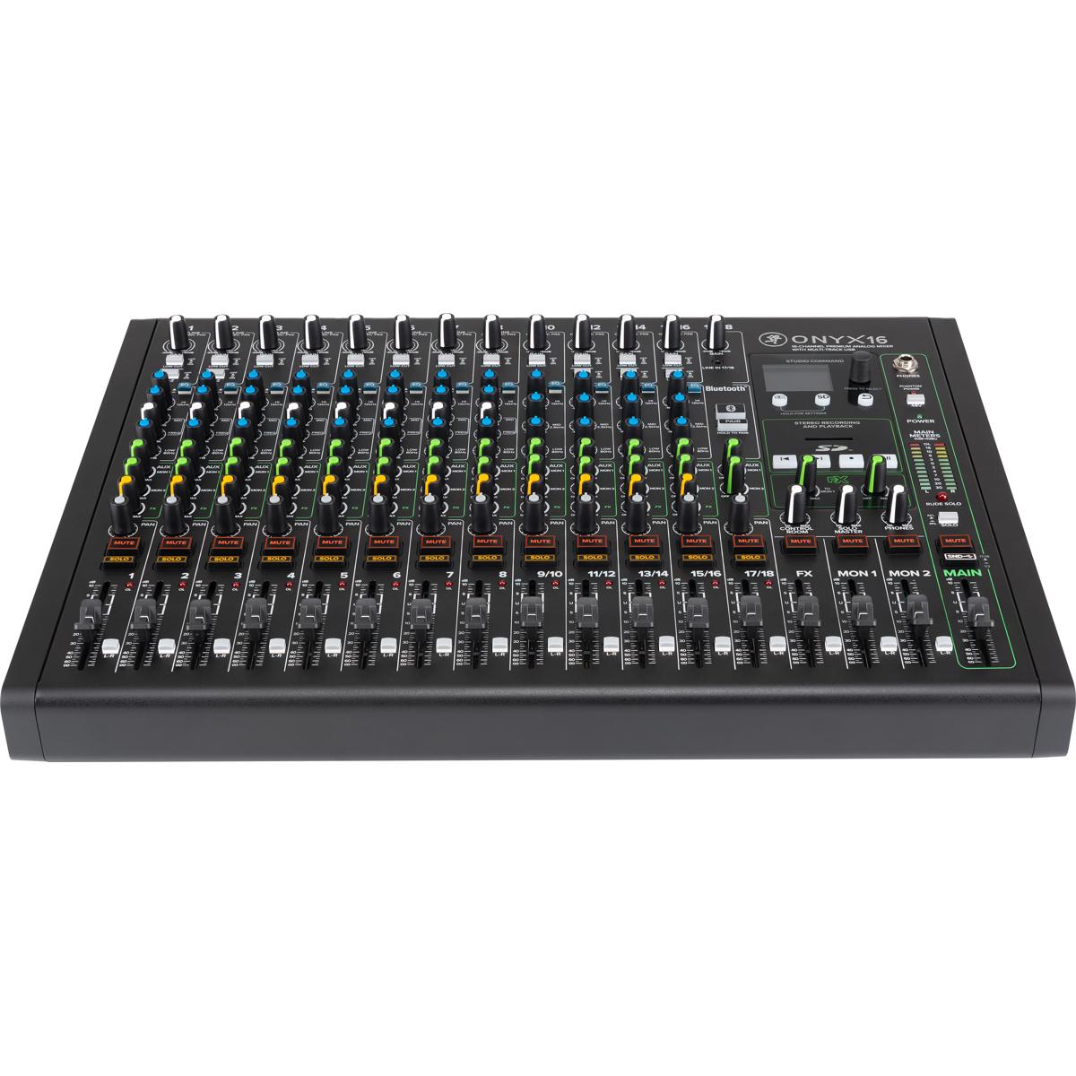 

Mackie Onyx 16-Channel Premium Analog Mixer with Multi-Track USB