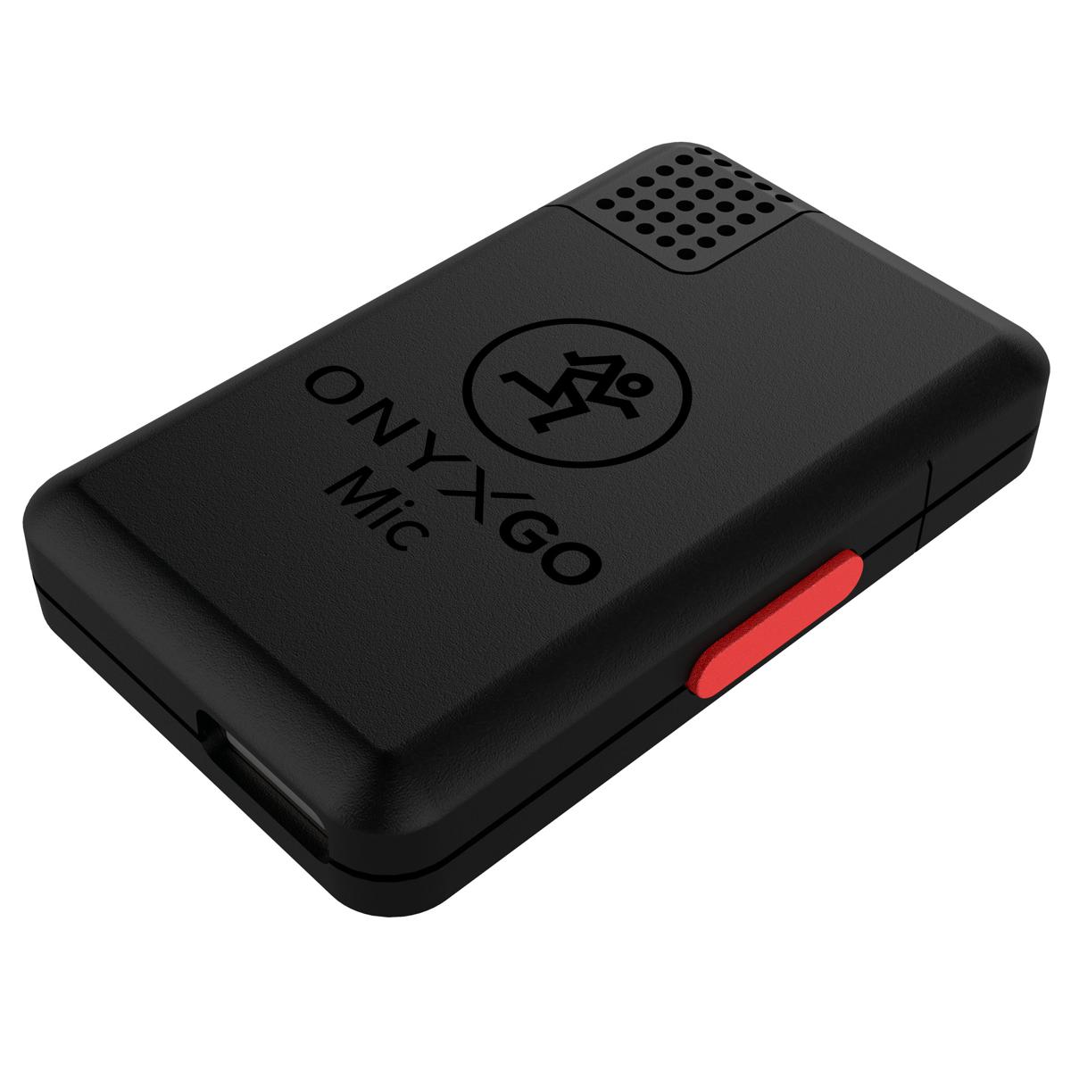 

Mackie OnyxGO Mic Wireless Clip-On Bluetooth Microphone with Companion App