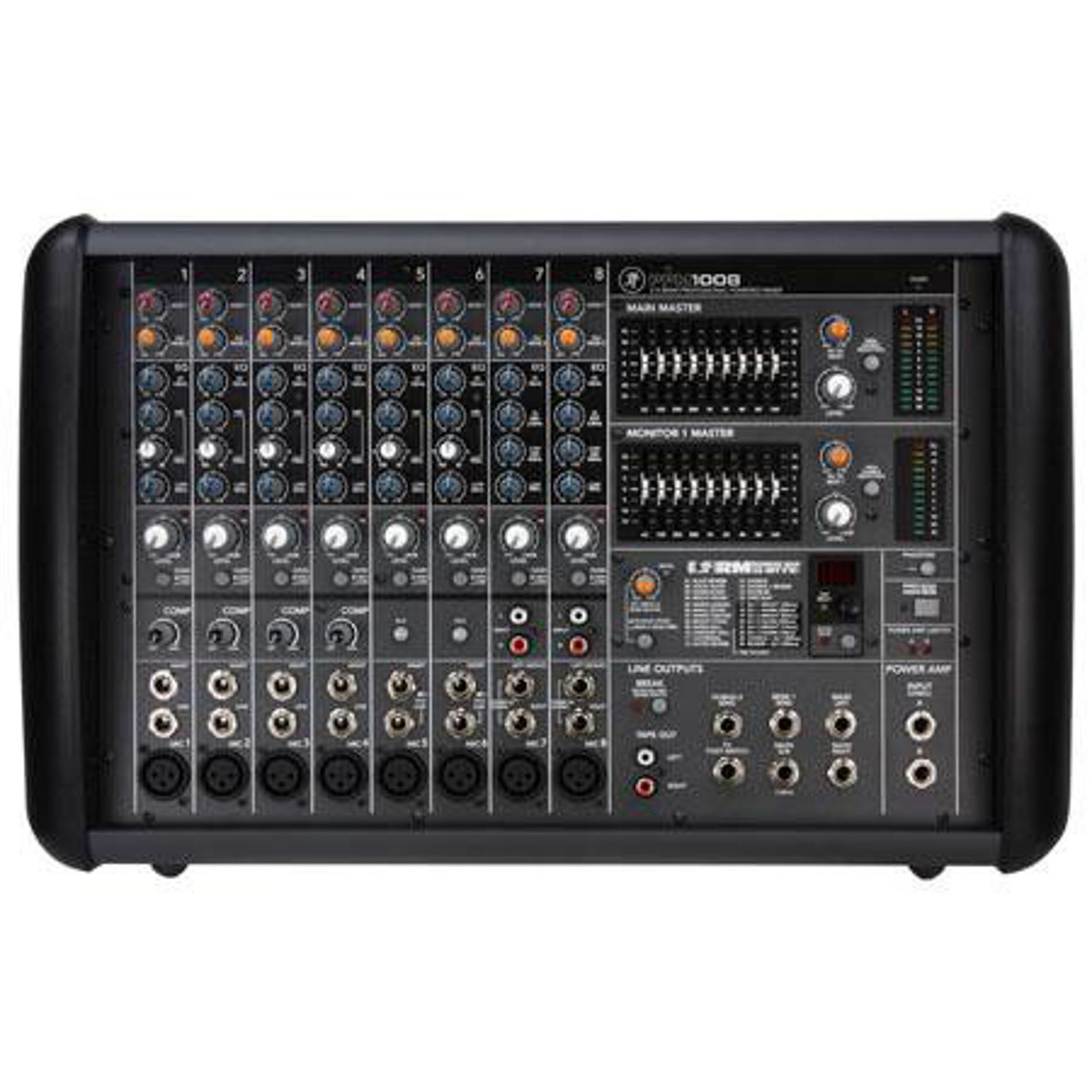 

Mackie 8-Channel Powered Mixer with Effects